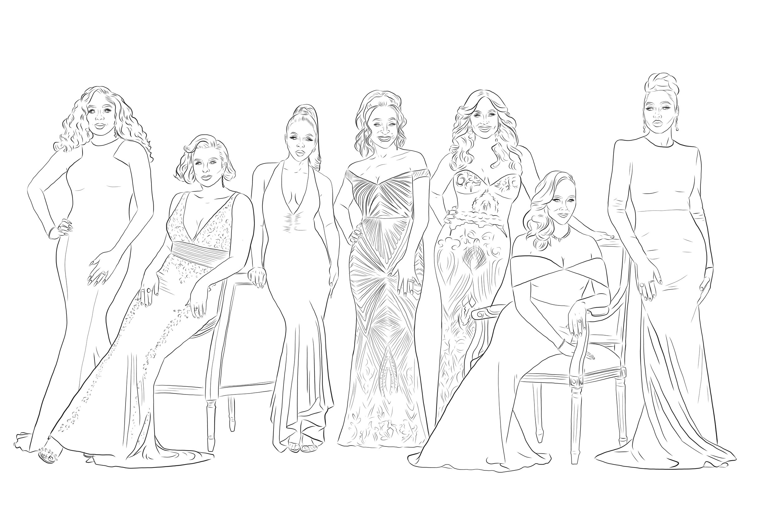 RHOP Cast Printable Poster