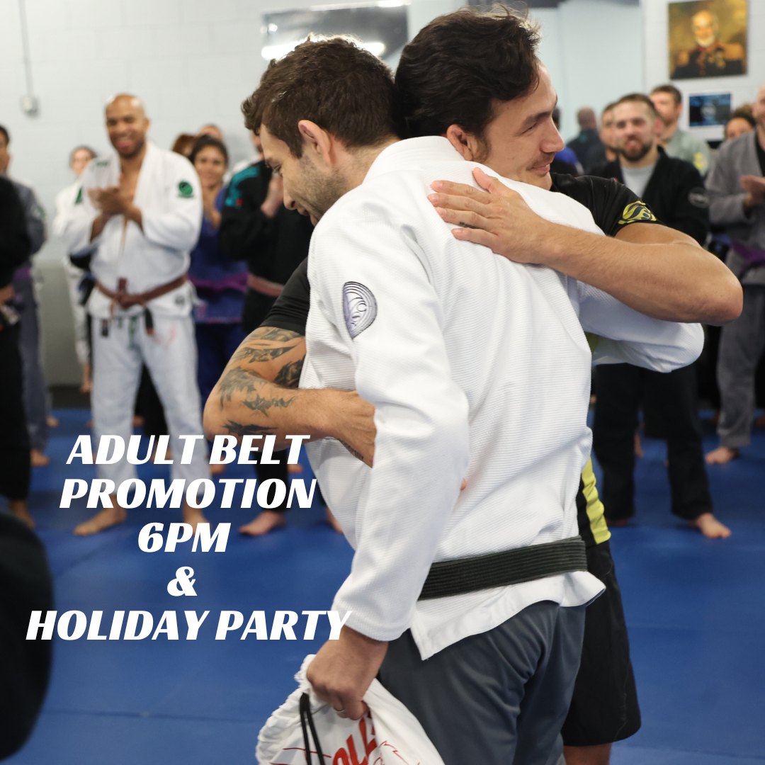 Adult  BJJ BELT PROMOTION 