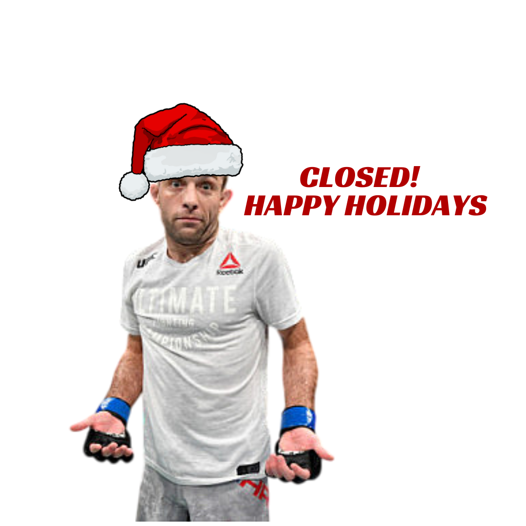 CLOSED for Christmas! 