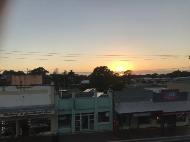 Sunrise in Bulli, NSW