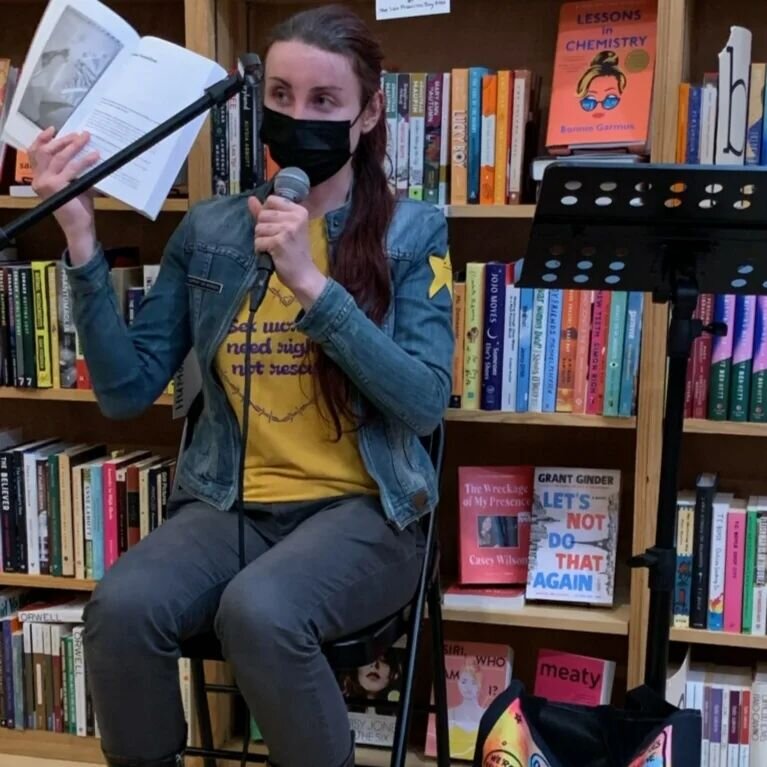 What an amazing night...

@maxineholloway_xo, @goddessfelicity_ , and I had a lovely time reading and interacting with the audience at @fabulosa_books as part of the @sexworkerfest. I read my contribution and more from the @workingitanthology, edited