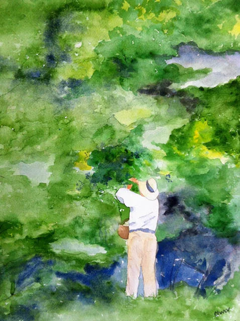 Blueberrying