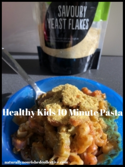 Healthy Kids 10 Minute Pasta