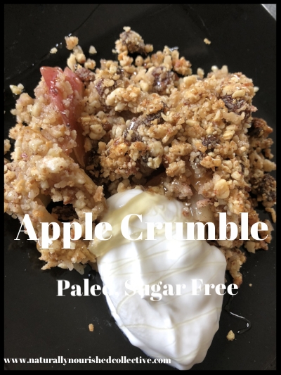 Apple Crumble - Paleo, Sugar Free