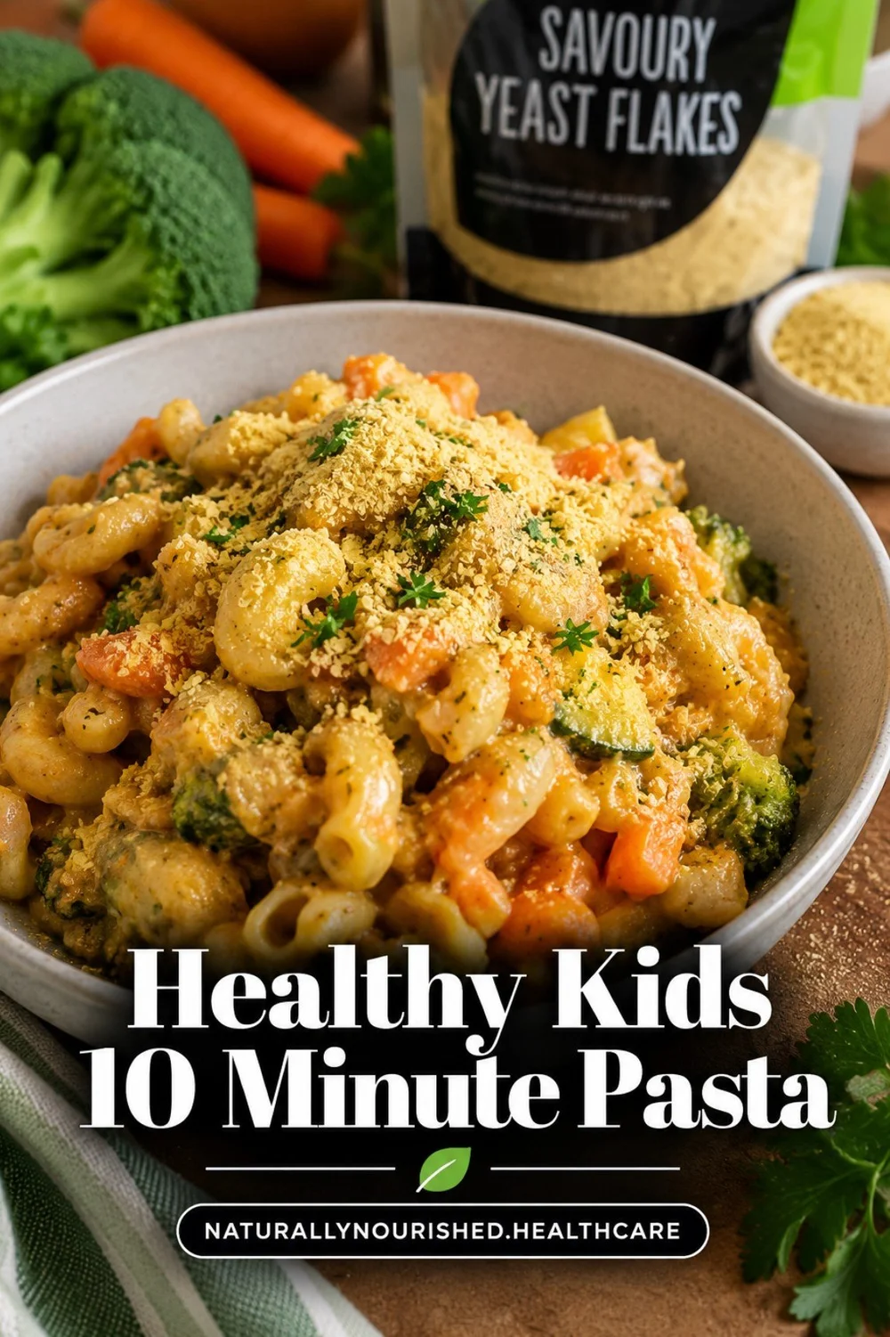 Healthy Kids 10 Minute Pasta
