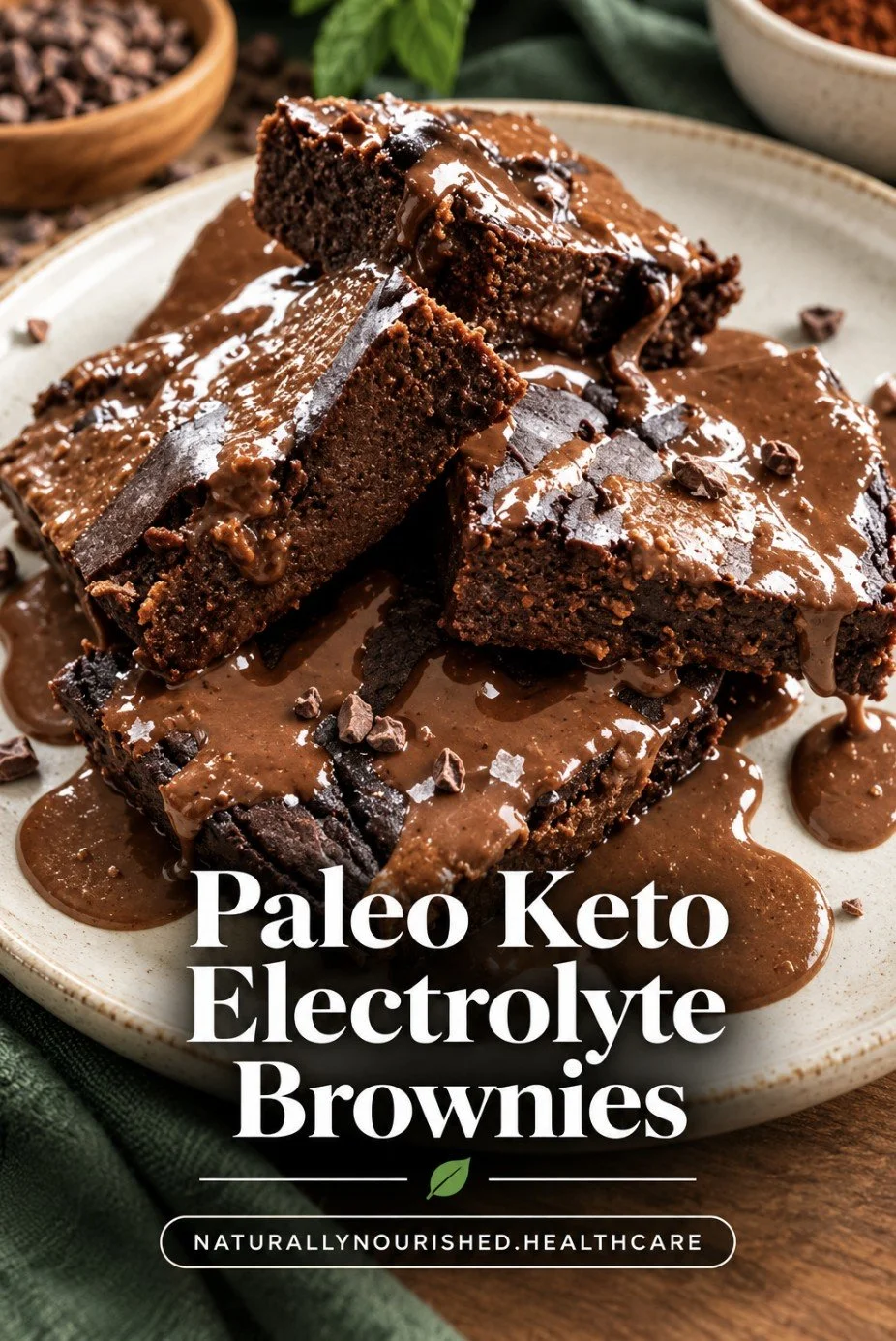Paleo Keto Electrolyte Brownies