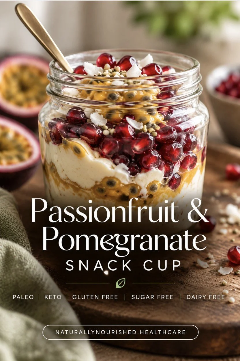 Passionfruit & Pomegranate Snack Cup