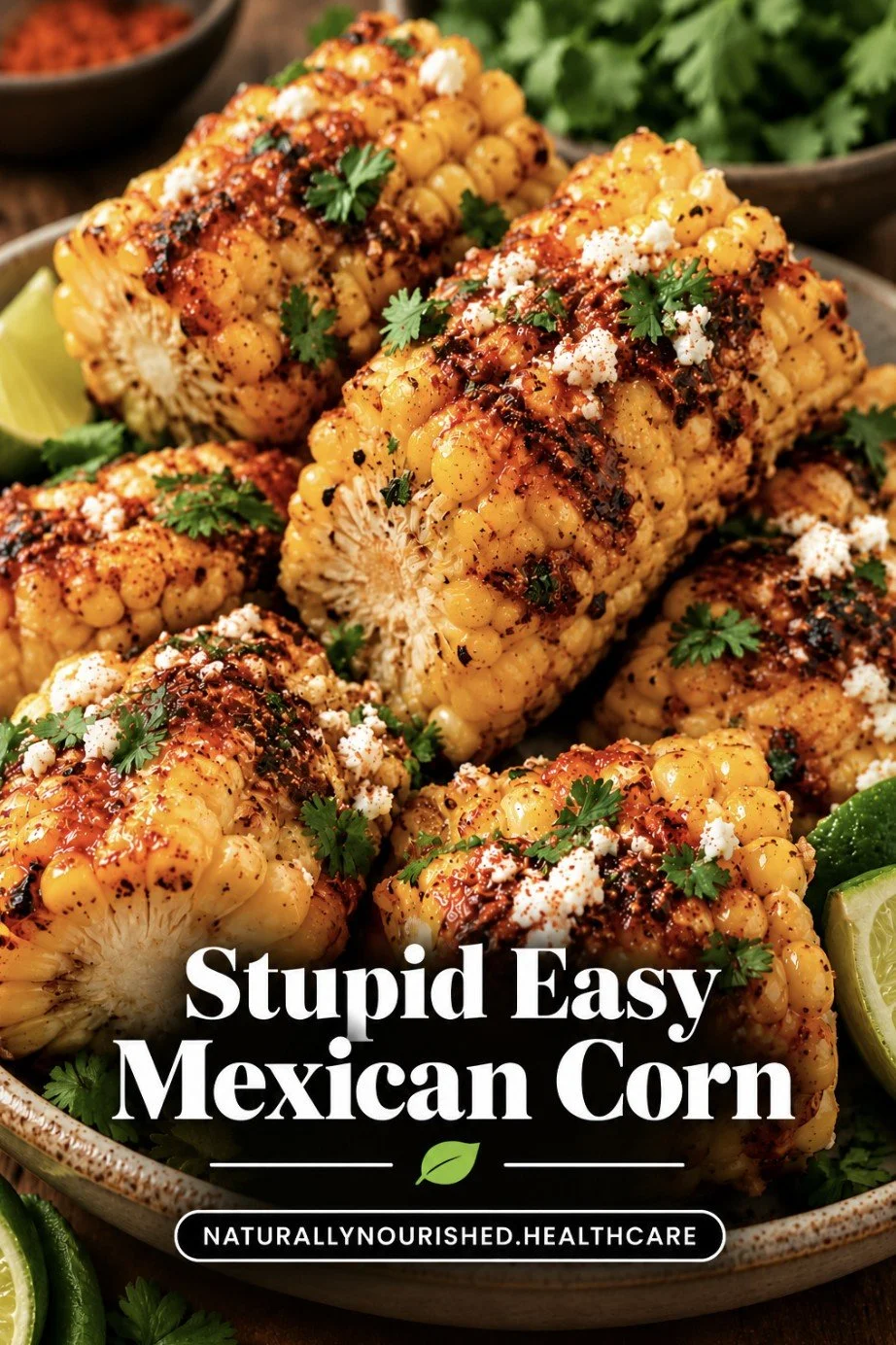 Stupid Easy Mexican Corn