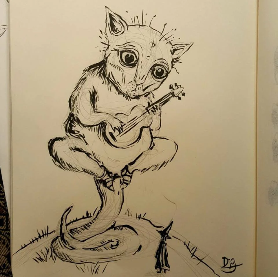 Ombar The Somber Ukulele Player