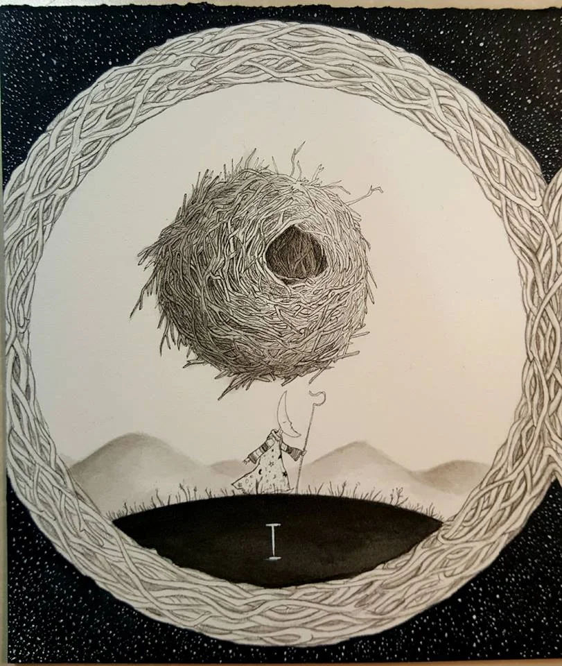 A Moon's Nest (Detail)