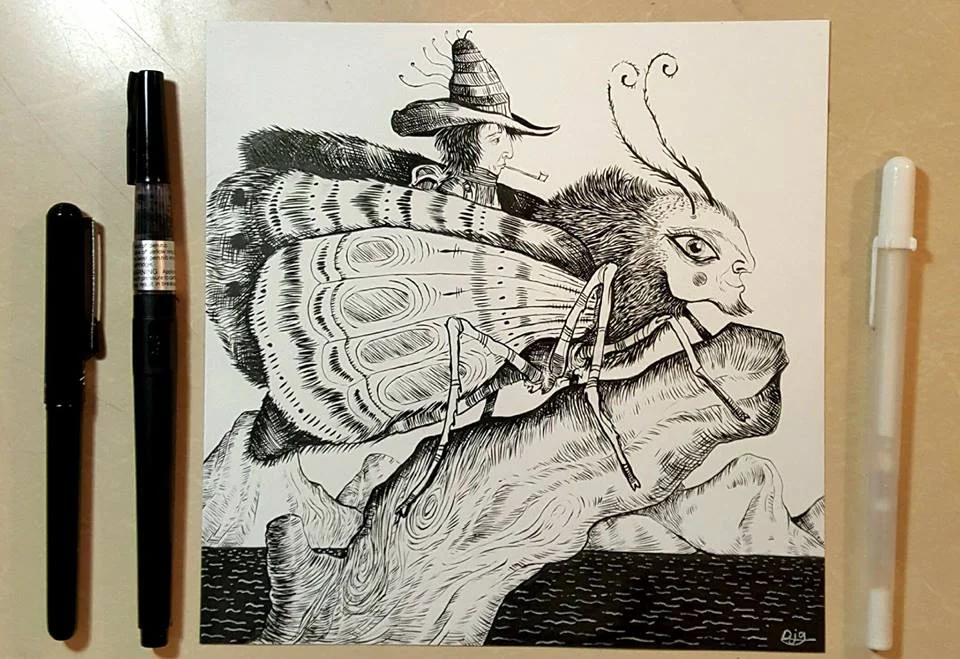 Moth Rider