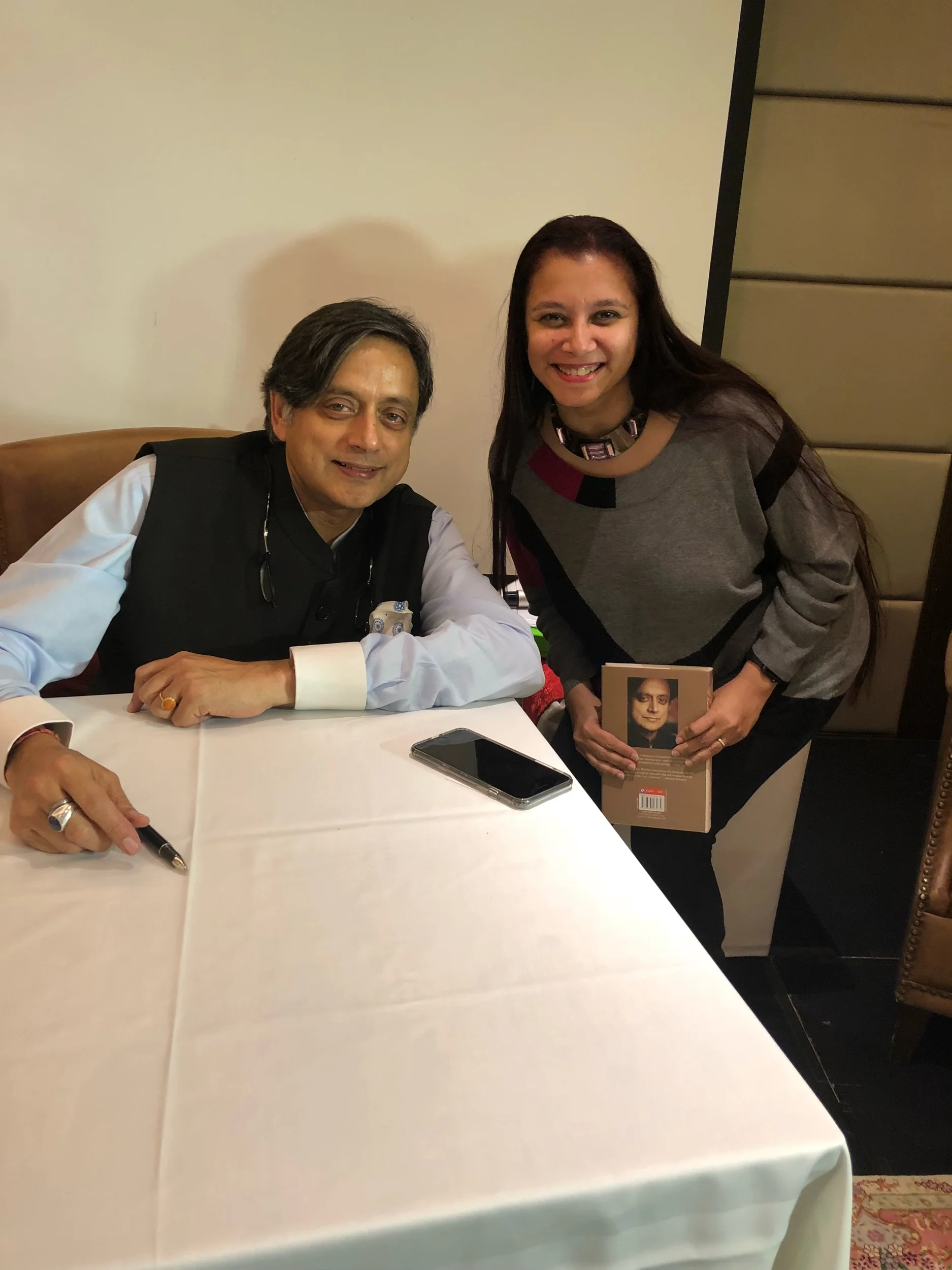 An evening with Shashi Tharoor