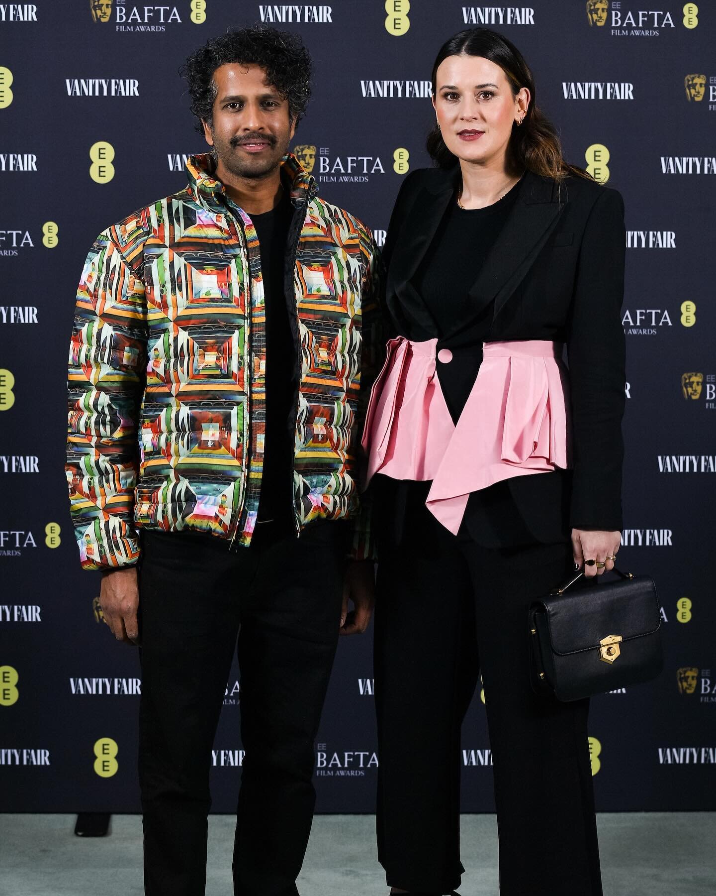 #RKPR client @prasannabanana and partner @lauren.dark attend the @vanityfairlondon @ee @bafta  party @pavyllon_london courtesy of @loopvip 

Thanks to @rebeccarichardsmakeup💄🙏🏾
#EERisingStar #EEBAFTAs