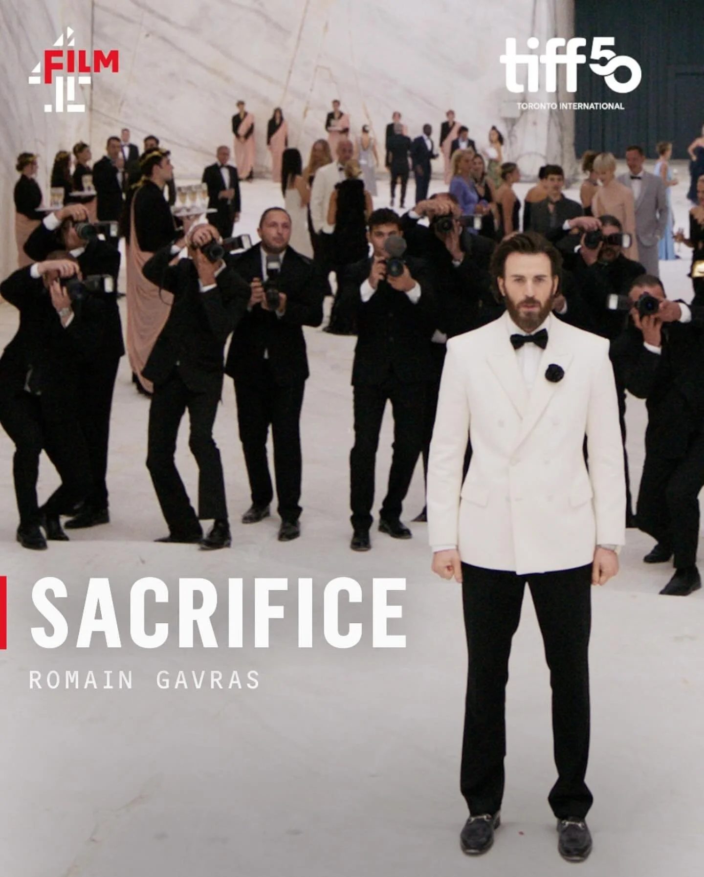 SACRIFICE - the English language debut from acclaimed director Romain Gavras will receive its World Premiere @tiff_net 

Starring Anya Taylor-Joy, Chris Evans, Salma Hayek and Vincent Cassell

Unit Publicity by @rk_pr_ with @cleatammes 
@iconoclast.t
