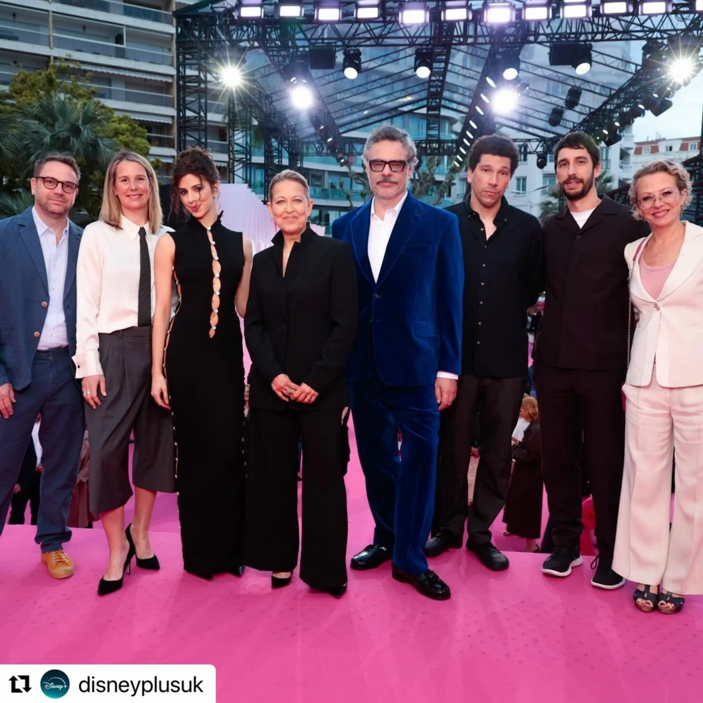ALICE &amp; STEVE. Coming to @disneyplusuk on June 8th! A brilliant wrong-com from @goodhartsophie. Photo from the @canneseries premiere.

Unit Publicity by @rk_pr_ 
Absolutely brilliant cast and crew
#nicolawalker #jemaineclement #yalitopolmargalith