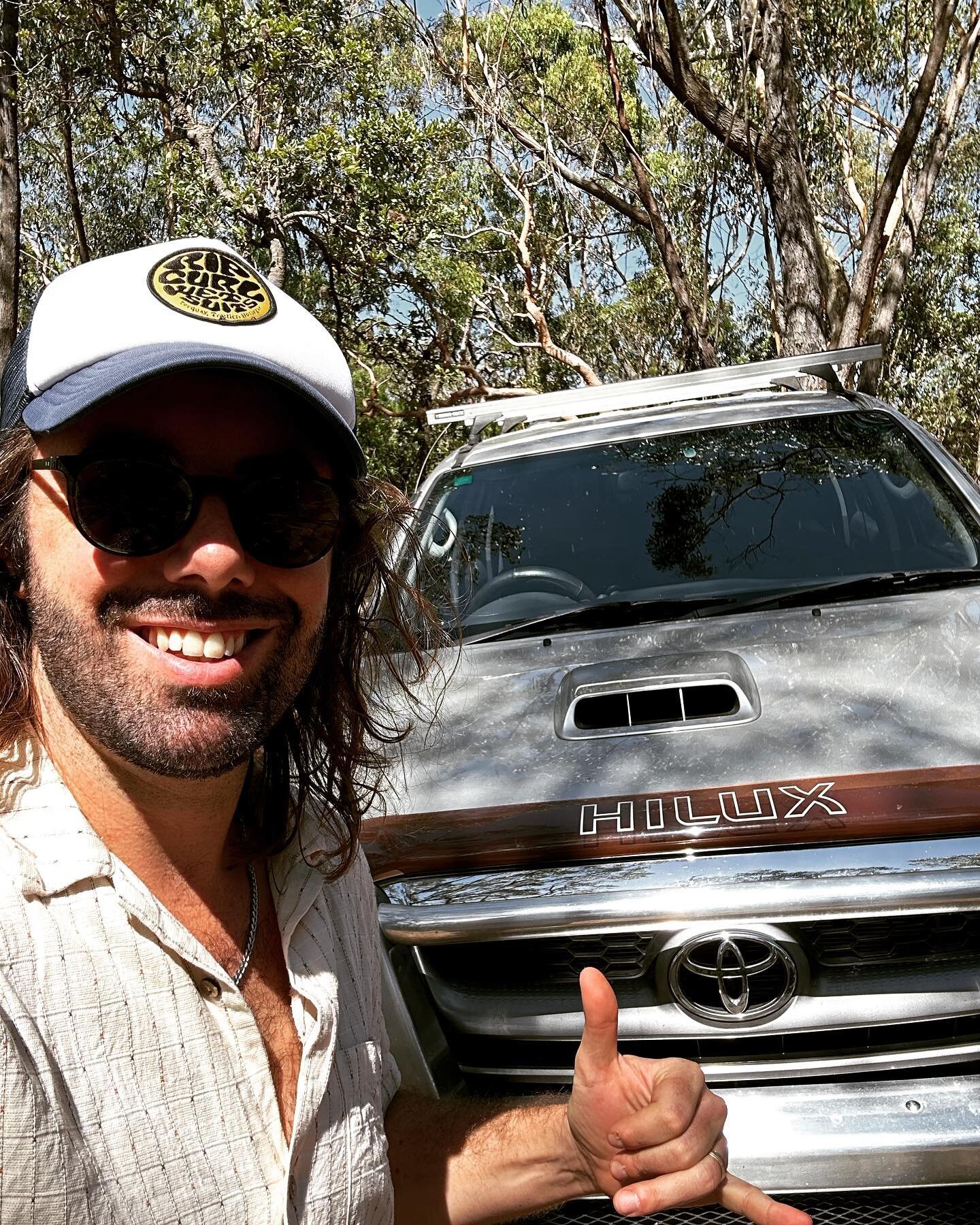 Got those new car vibes. Tested her out today at Emerald Pool. Celebratory dinner at Wisemans Ferry 
#hilux #adventure #offroad