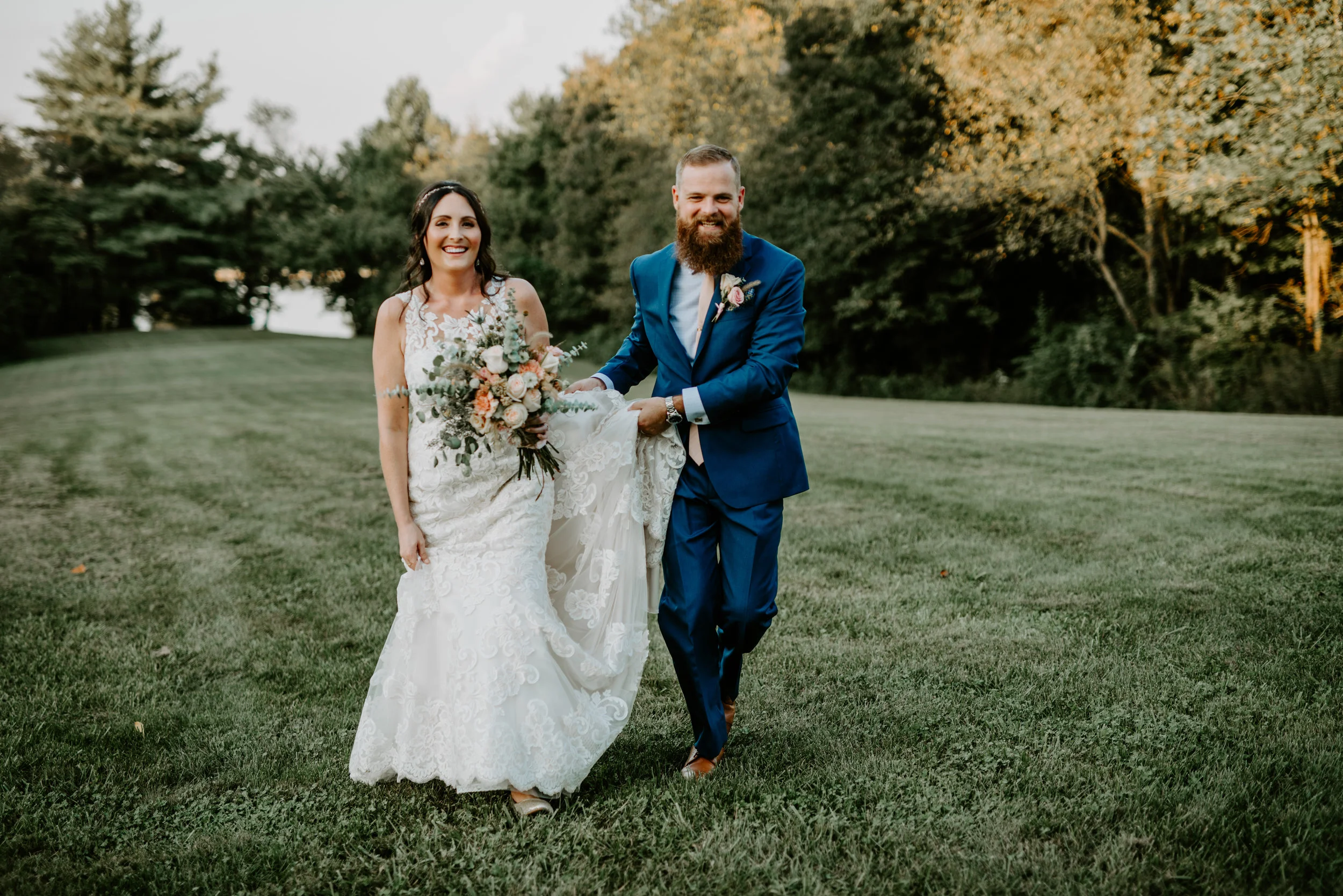 Tiffany + Chad | Intimate Evansville Wedding
