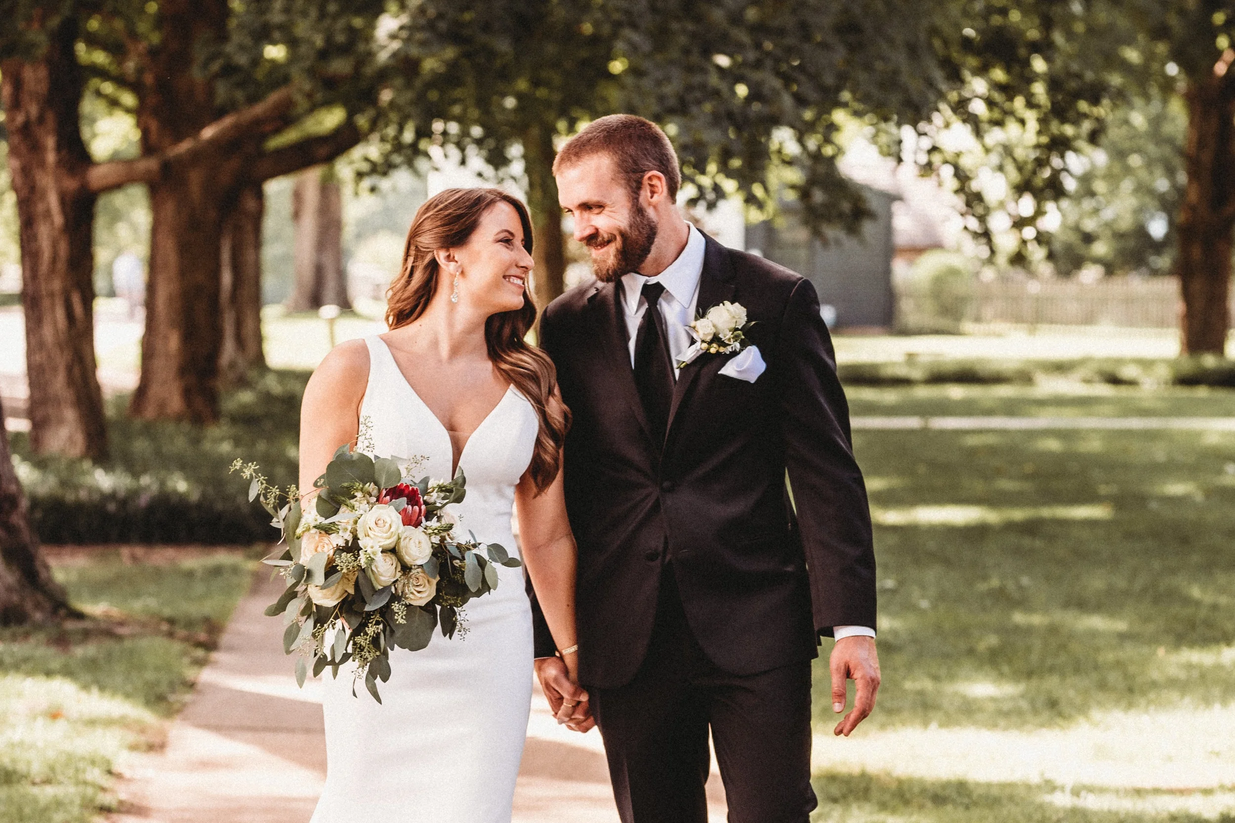 Cassi + Blake | New Harmony Indiana Wedding