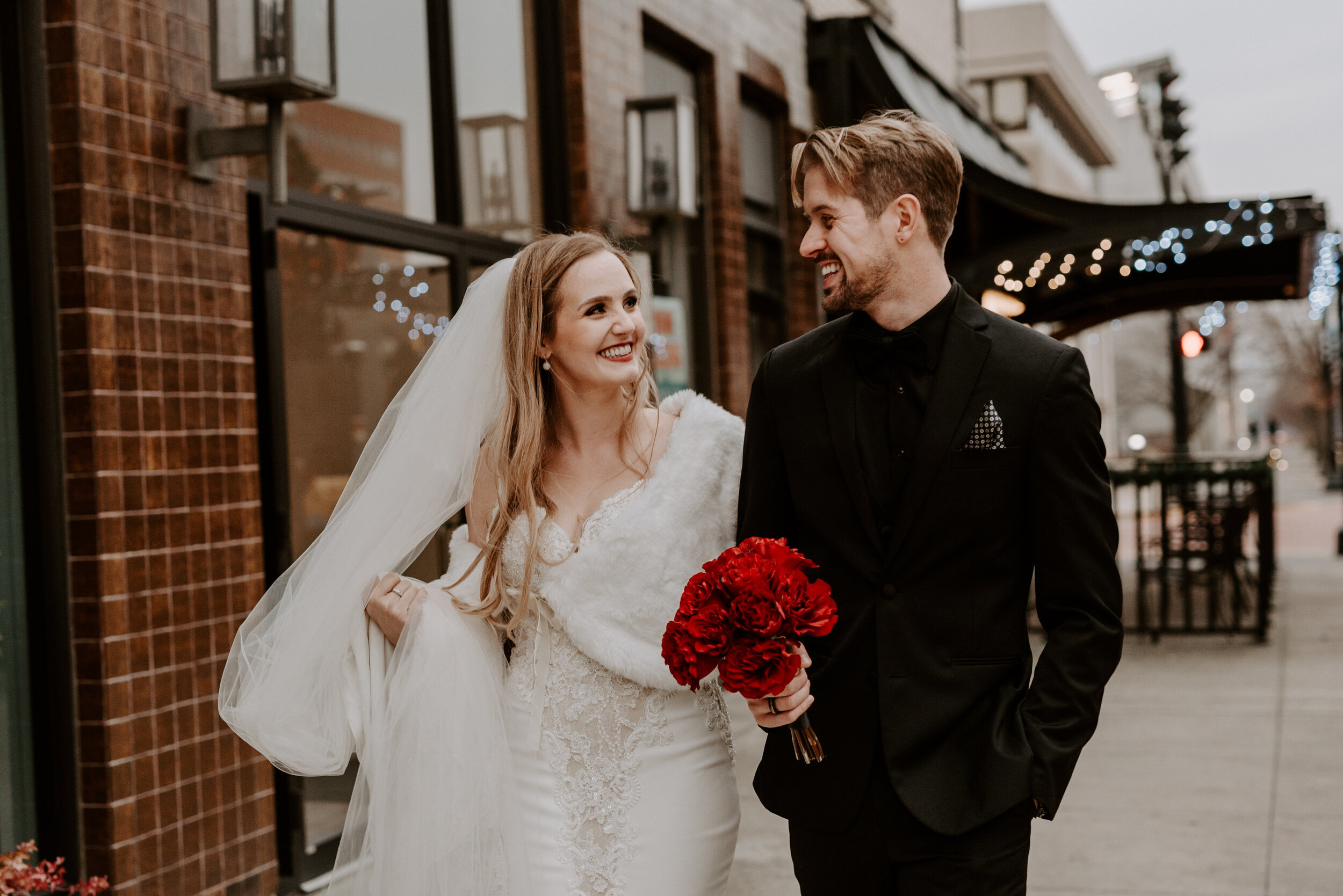 Evan + Asher | Evansville Winter Wedding