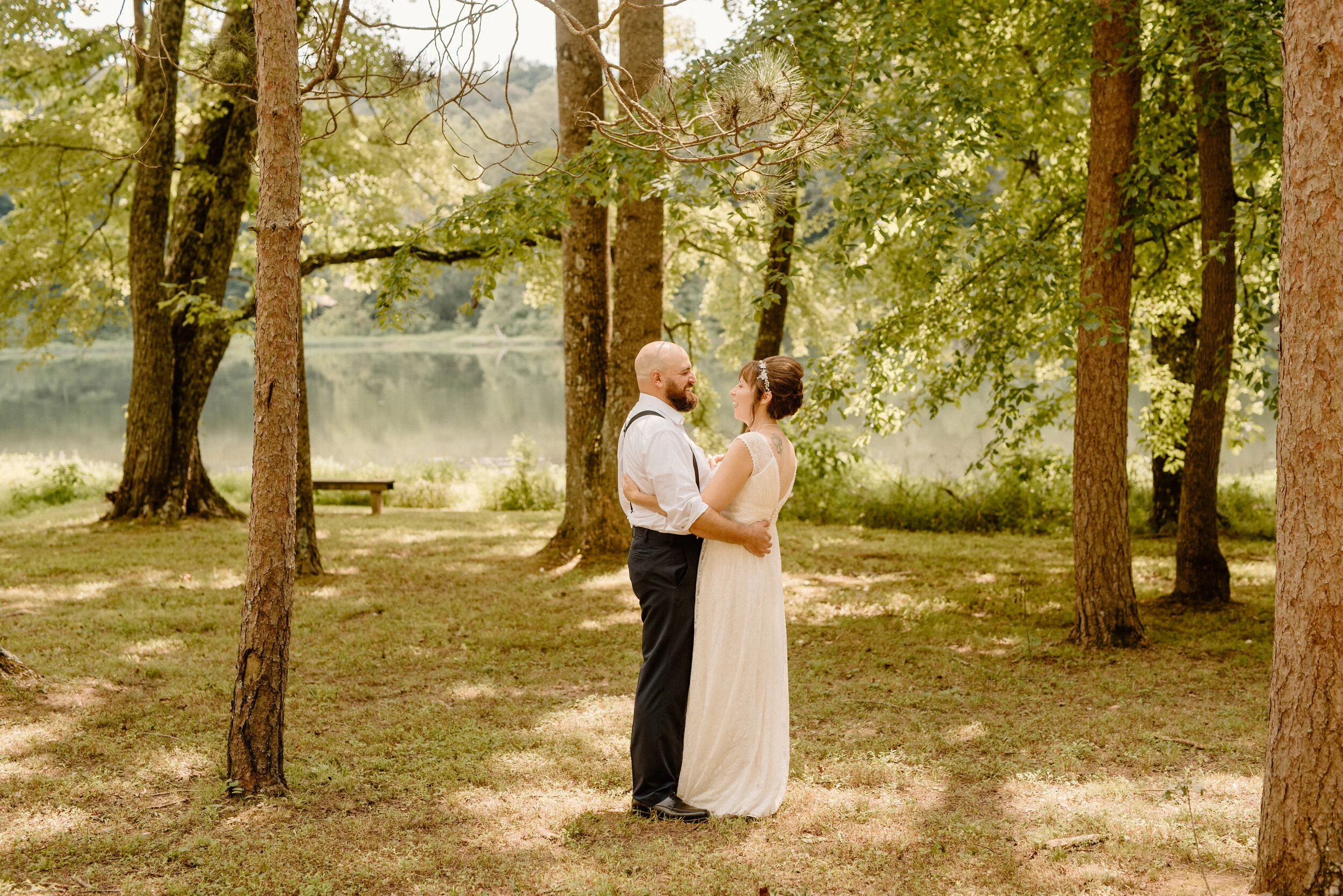 Lydia + Andy | Intimate Outdoor Wedding