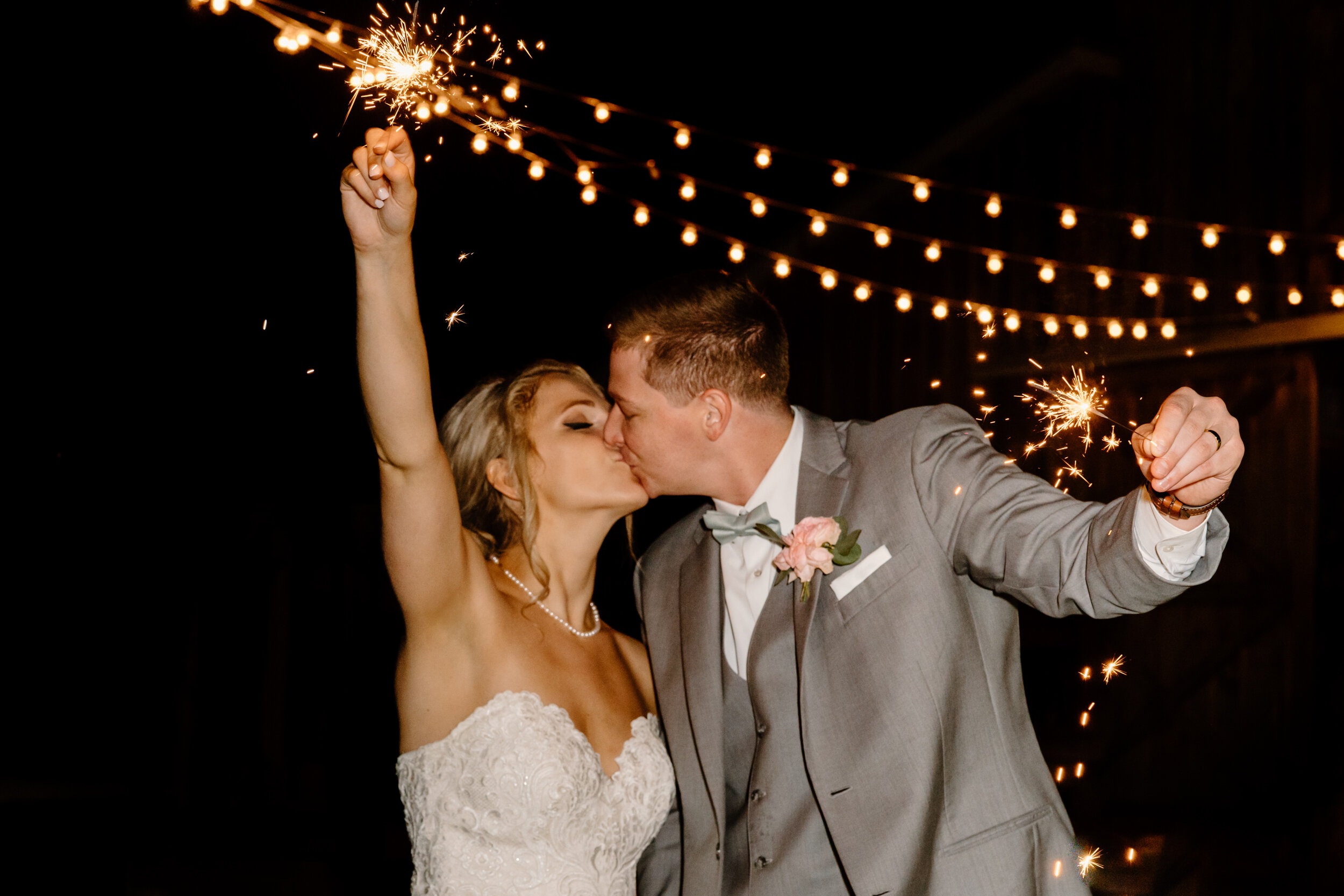 Ashley + Kevin | 4th of July Corner House Wedding