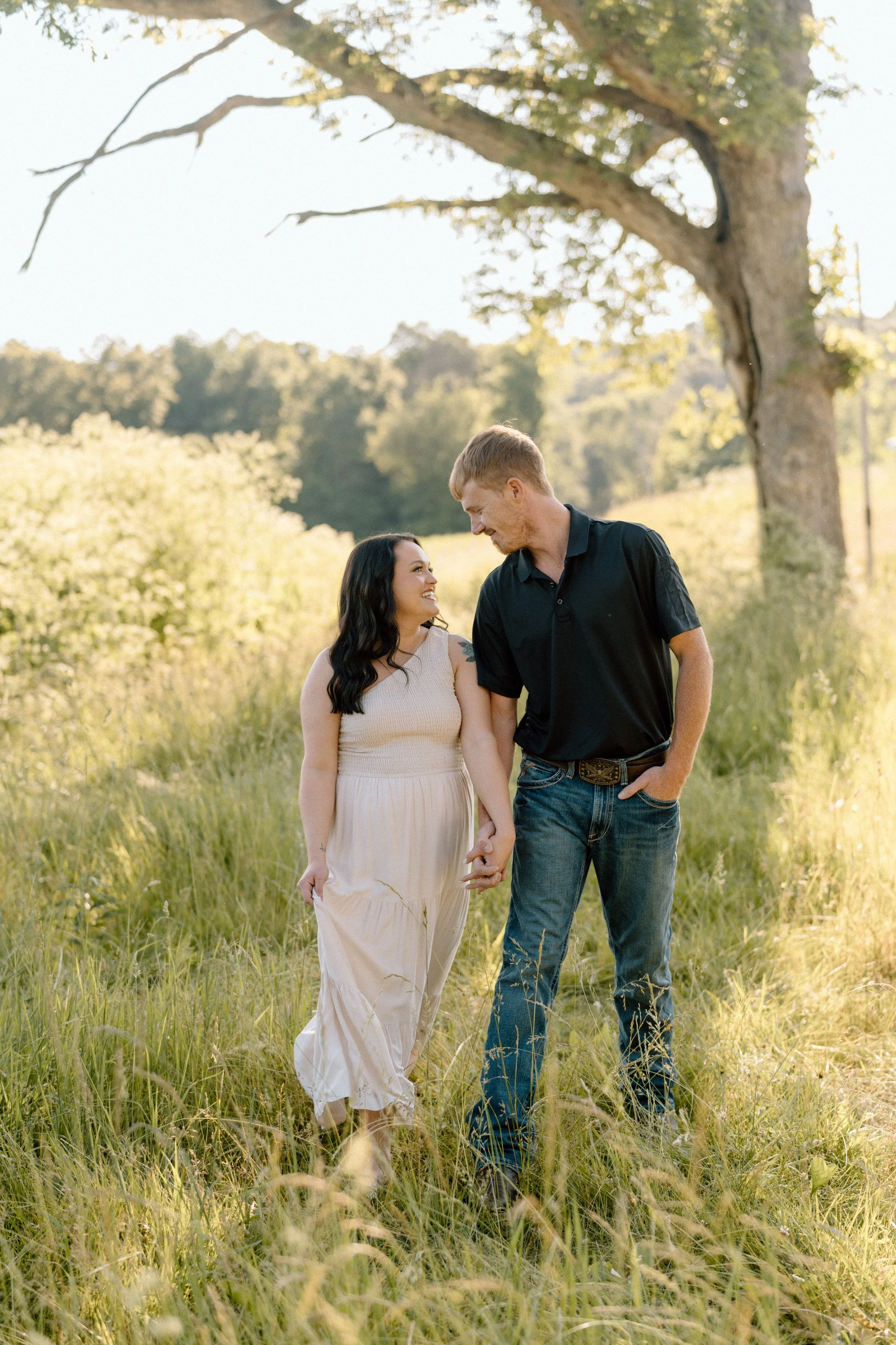 La'Keigha + Logan | Southern Indiana Engagement Session