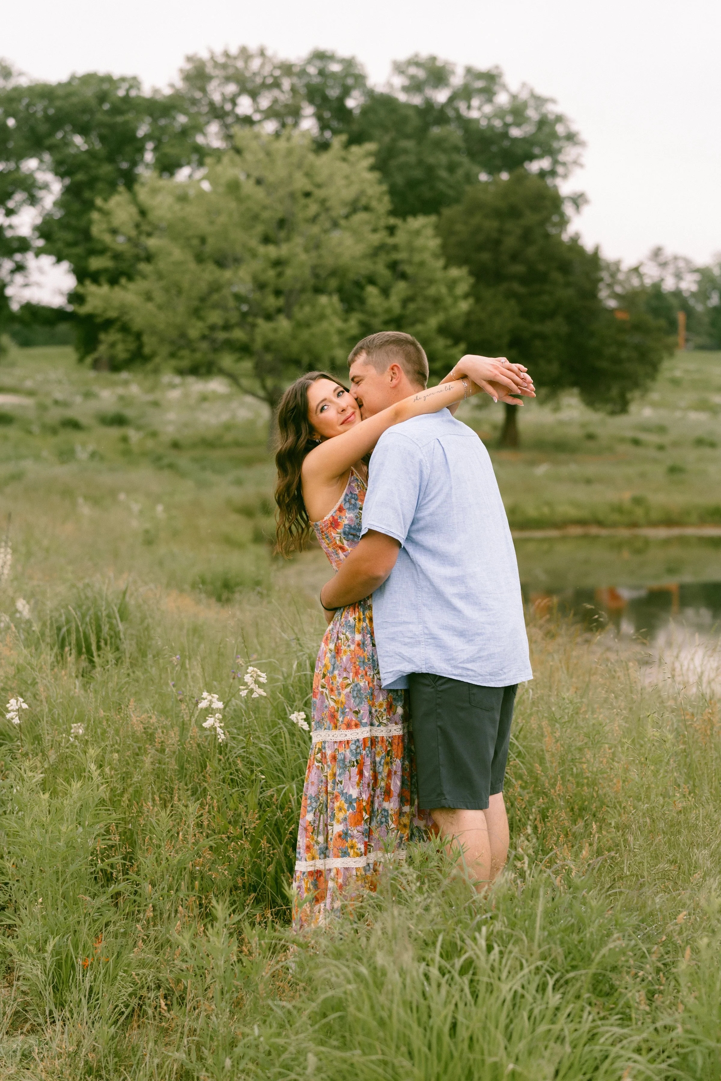Haylie + Scott | Playful Outdoor Engagement Session