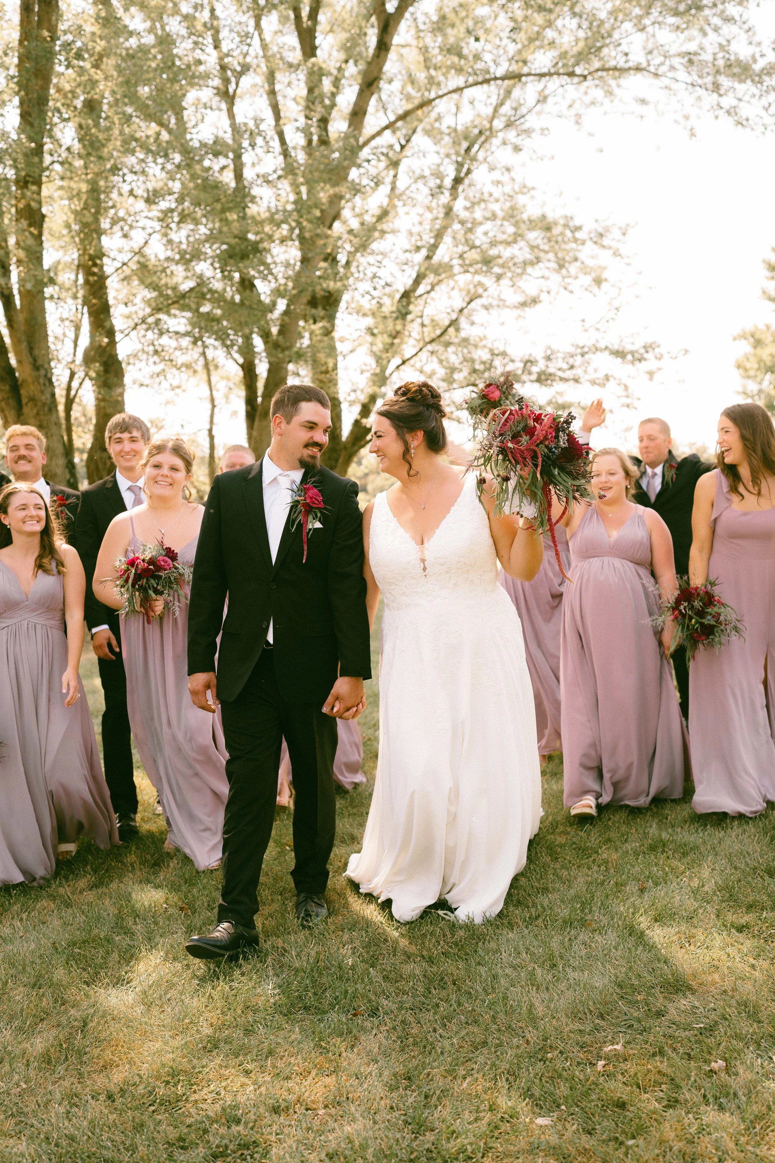 Gabbi + Isaac |  Jasper Indiana Early Fall Wedding