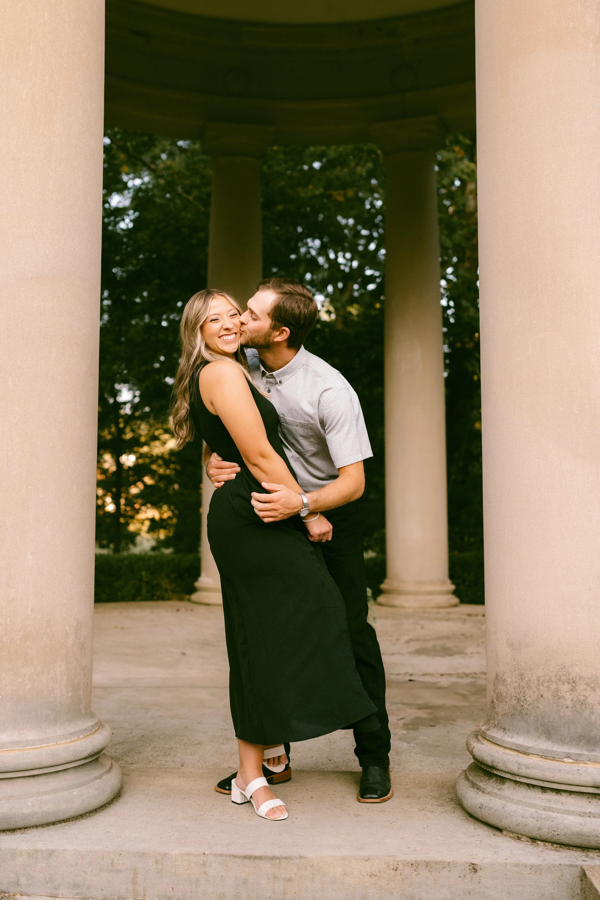 Kendyl + Cole | Sophisticated Engagement Session at West Baden Springs