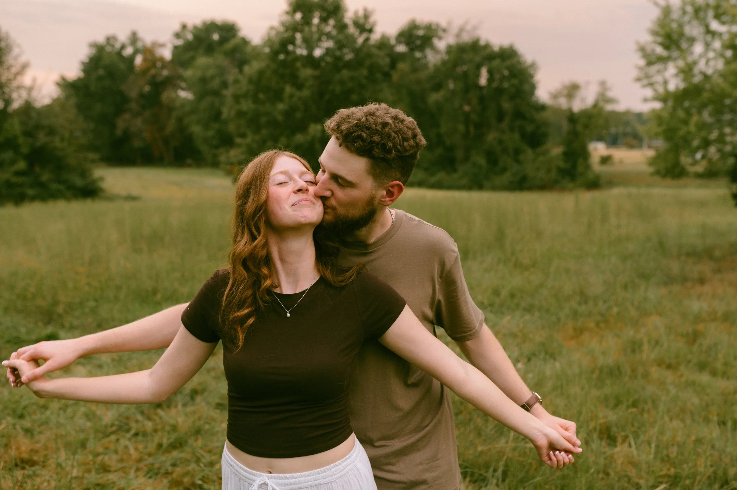 Caitlyn + Kieran | Charming Outdoor Engagement Session 