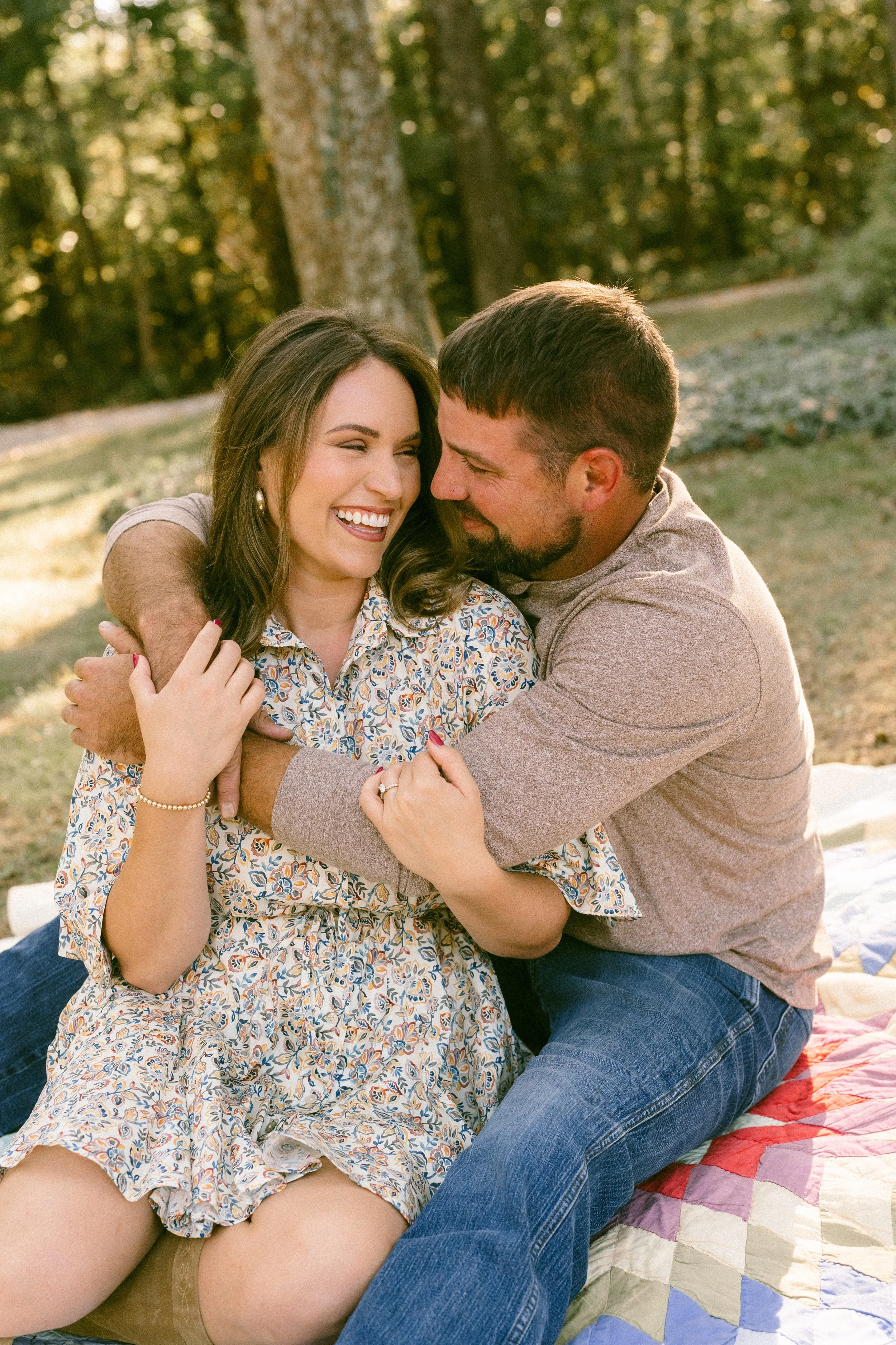 Kaylee + Devin | Outdoor Country Engagement Session 