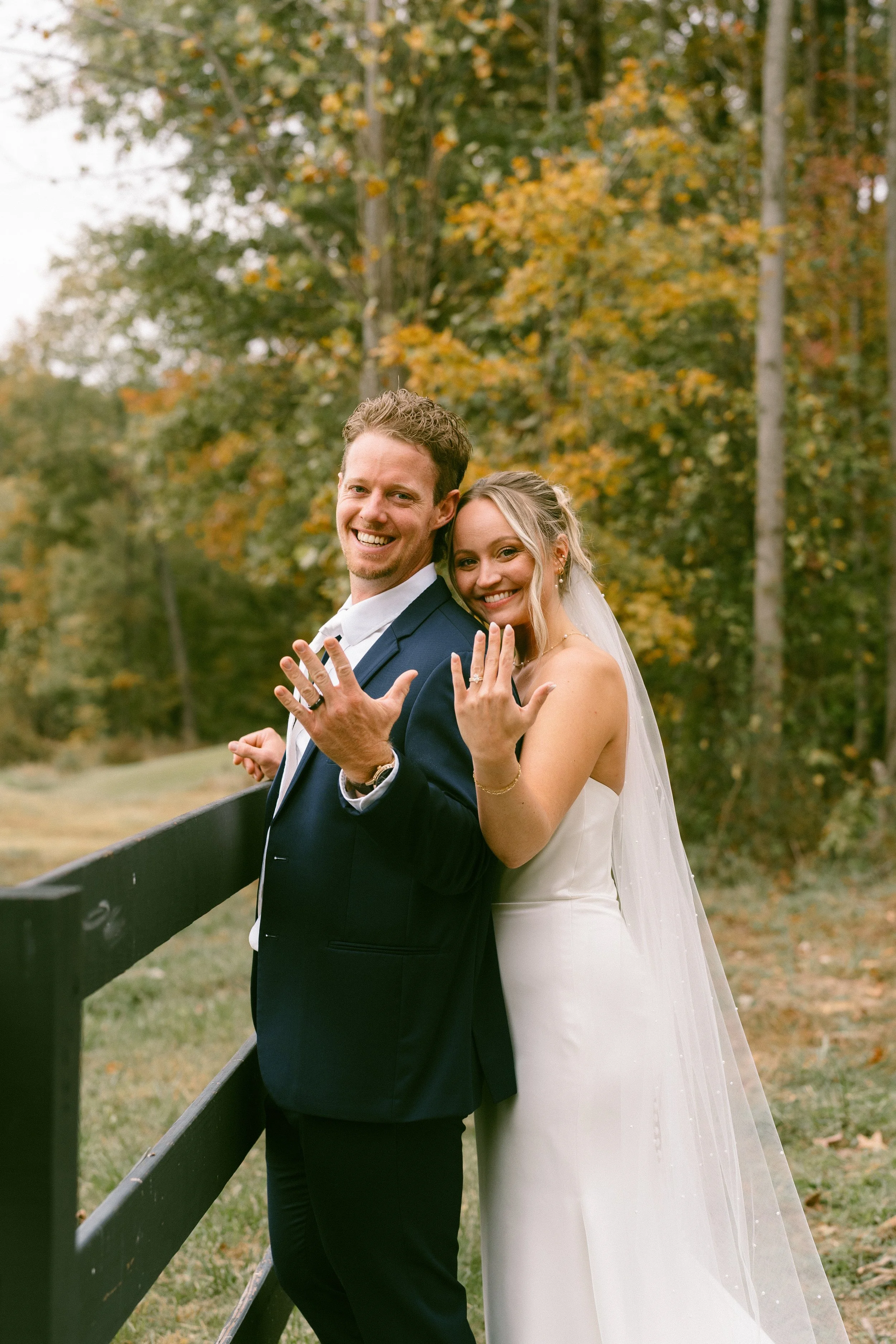 Natalie + Cole |  Stunning Outdoor Fall Wedding
