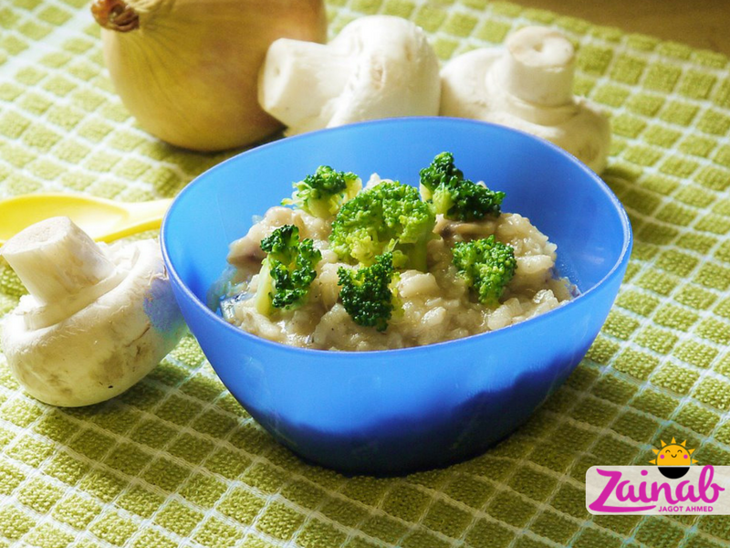 Mushroom and Little Tree Risotto