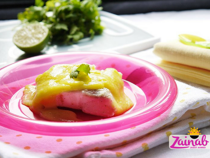 Tilapia with Mango Lime Sauce