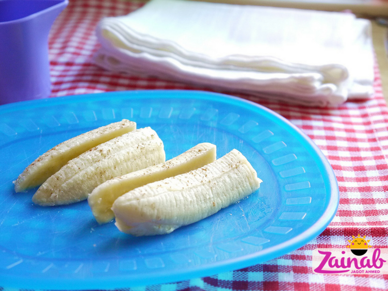 Simple Banana Sticks with a Touch of Cinnamon (V)