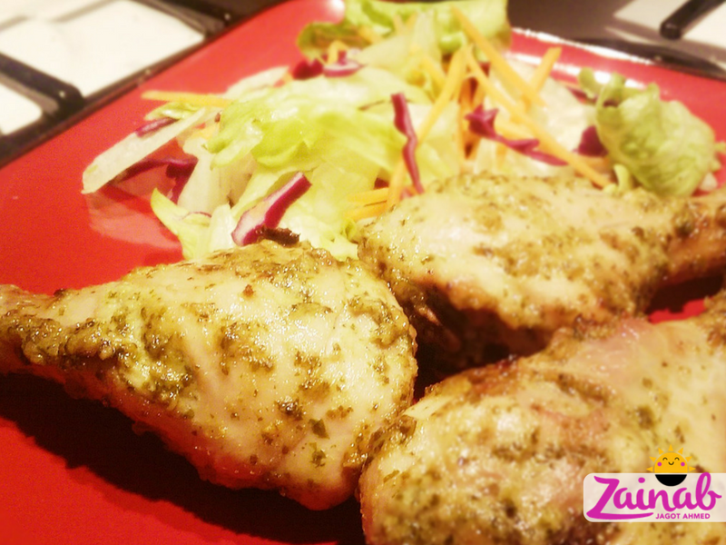 Spring Coriander Chicken Drumsticks