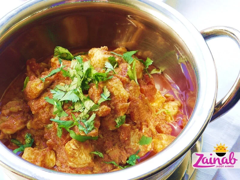 Chicken Karahi recipe - baby led weaning curry. Baby food ideas. Family meal recipe suitable for toddlers.
