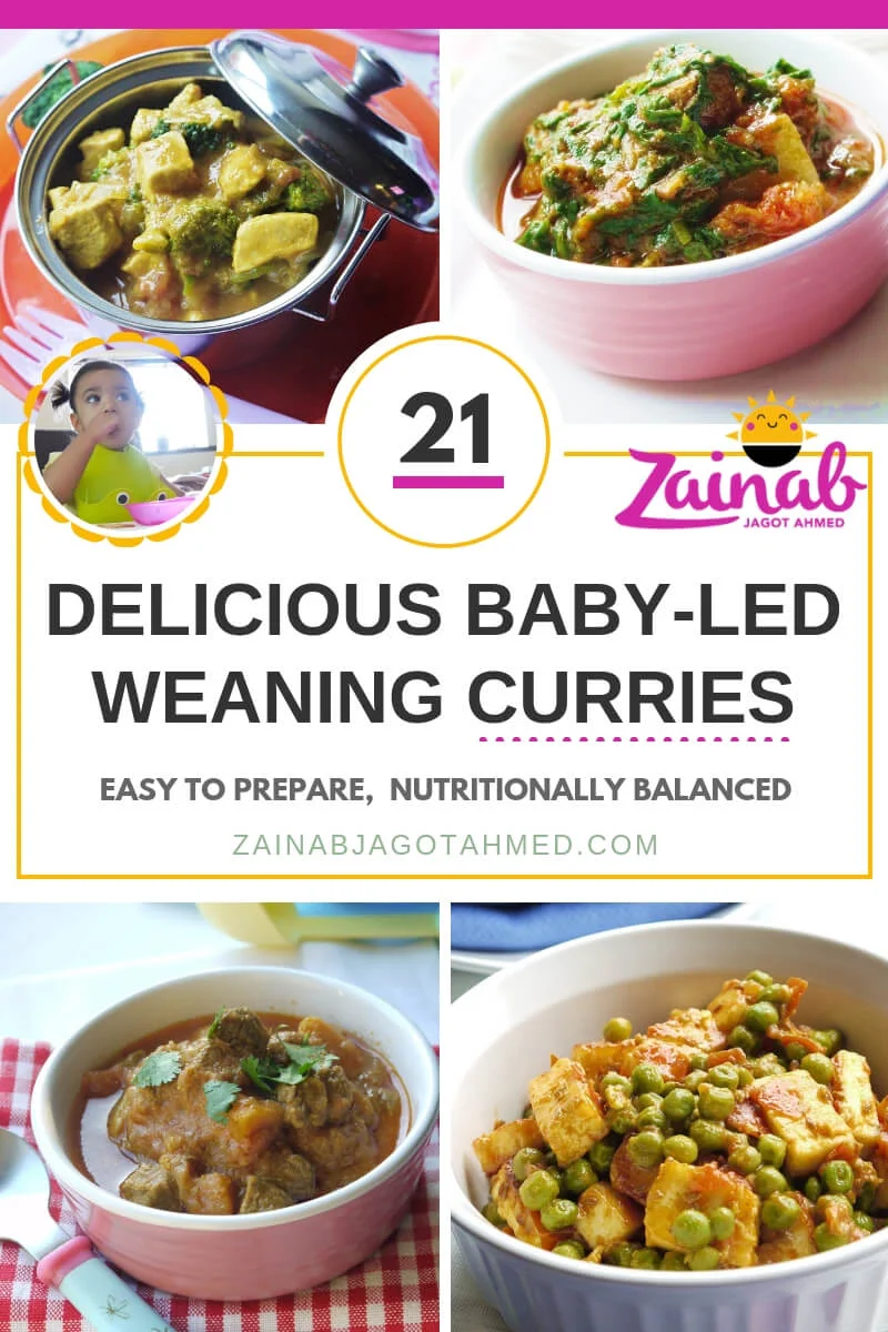 21 Delicious Baby-led Weaning Curries - Easy to Prepare, Nutritionally Balanced