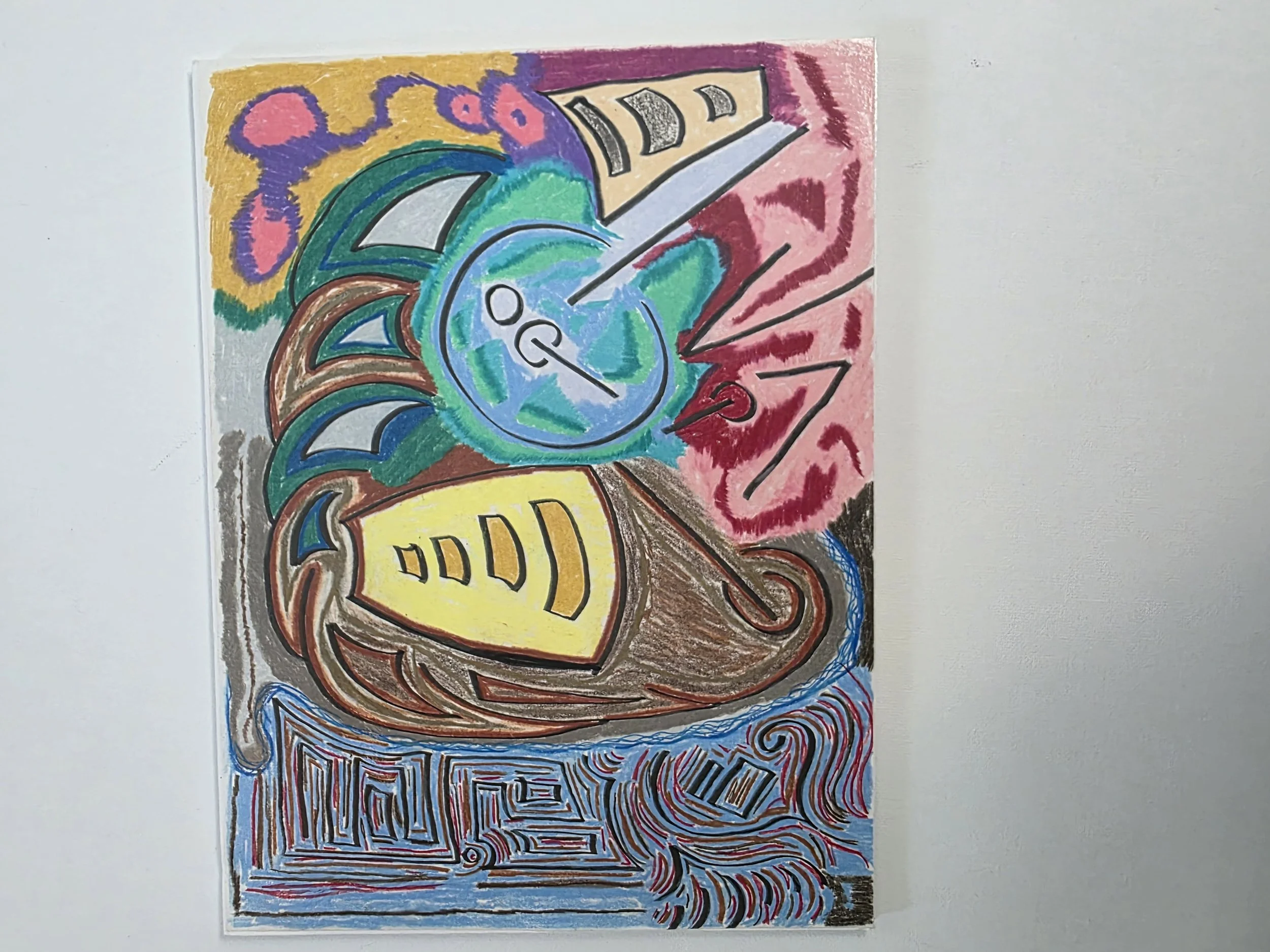 Color Pencil on Paper