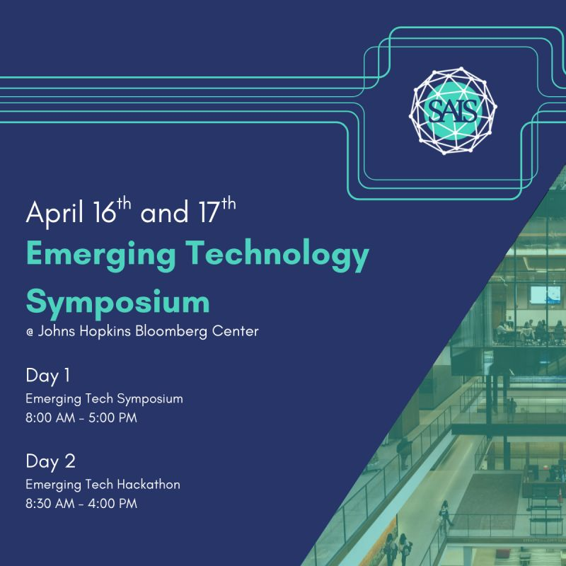 Emerging tech symposium