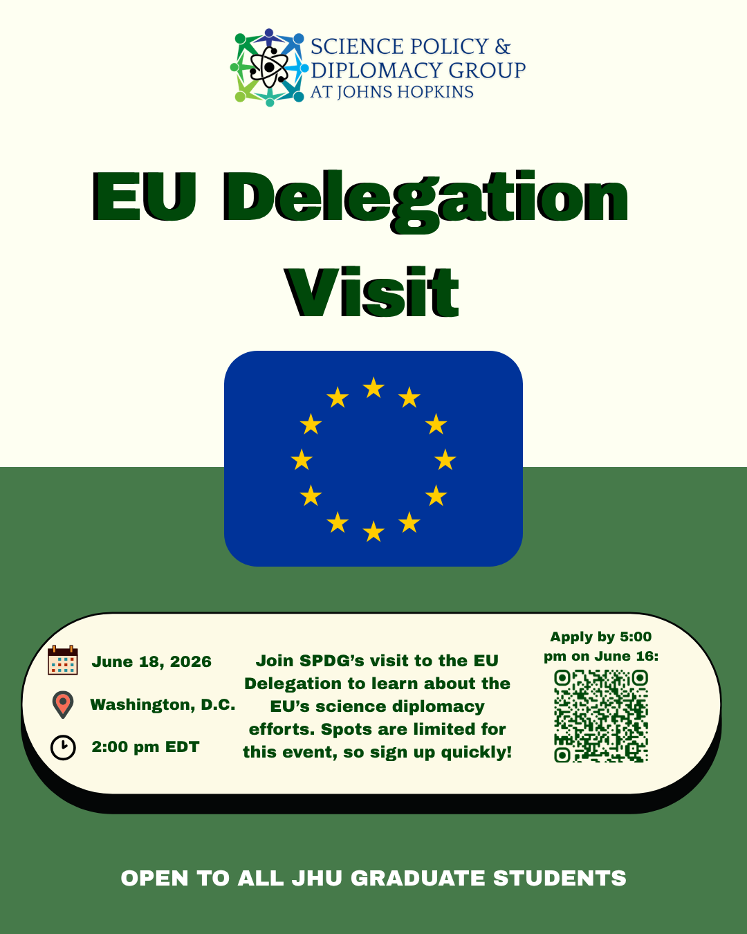 EU delegation visit interest form due