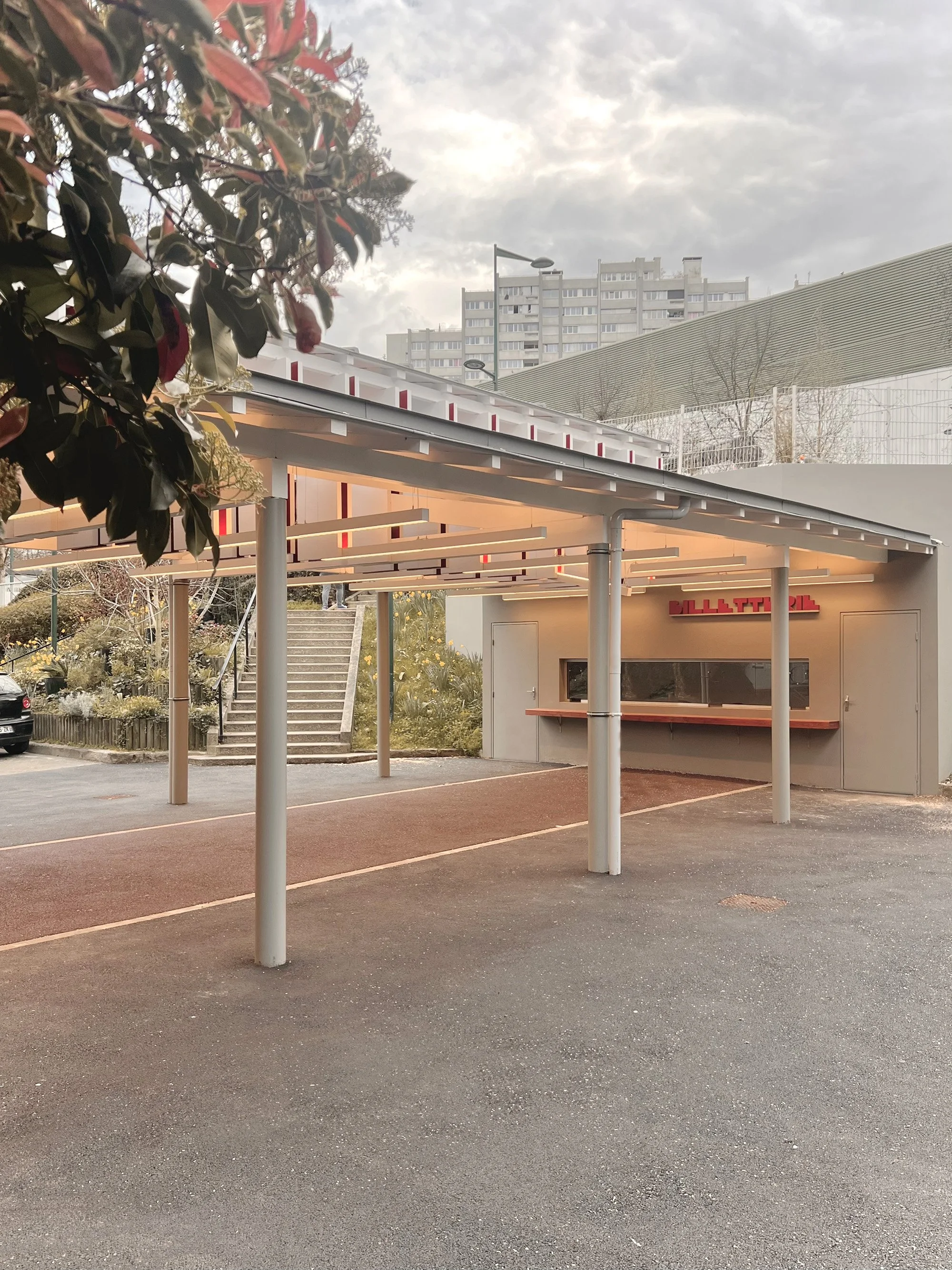 Permanent Marquee for the Multipurpose Hall,  Epinay-sur-Seine