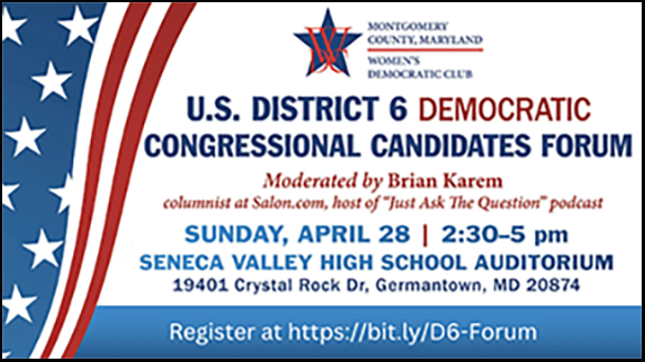 District 6 Democratic Candidates Forum