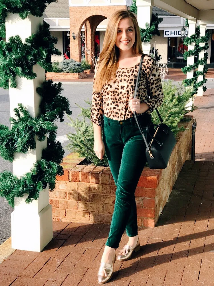 style velvet pants