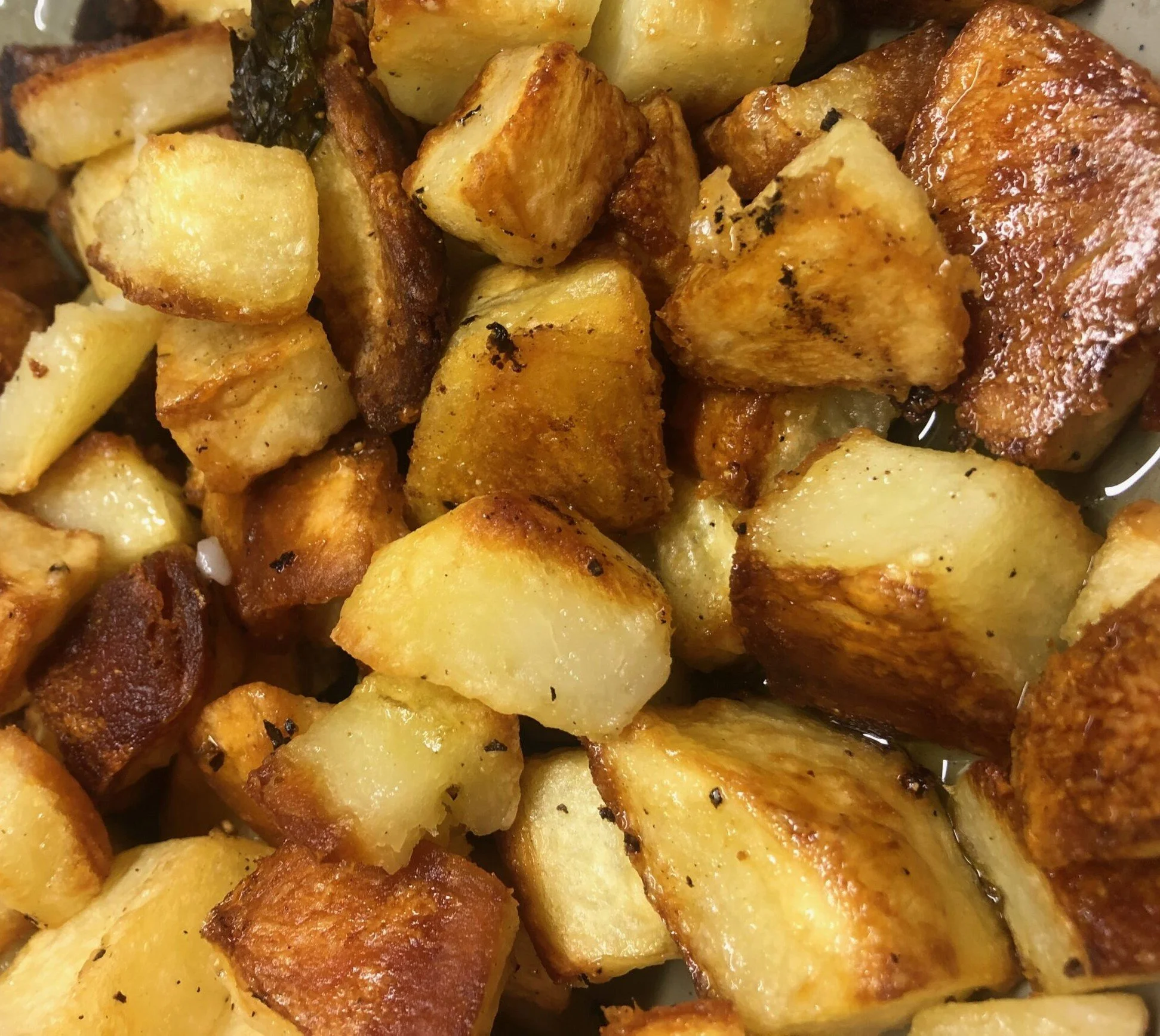 Schmaltzy (Chicken Fat) Potatoes