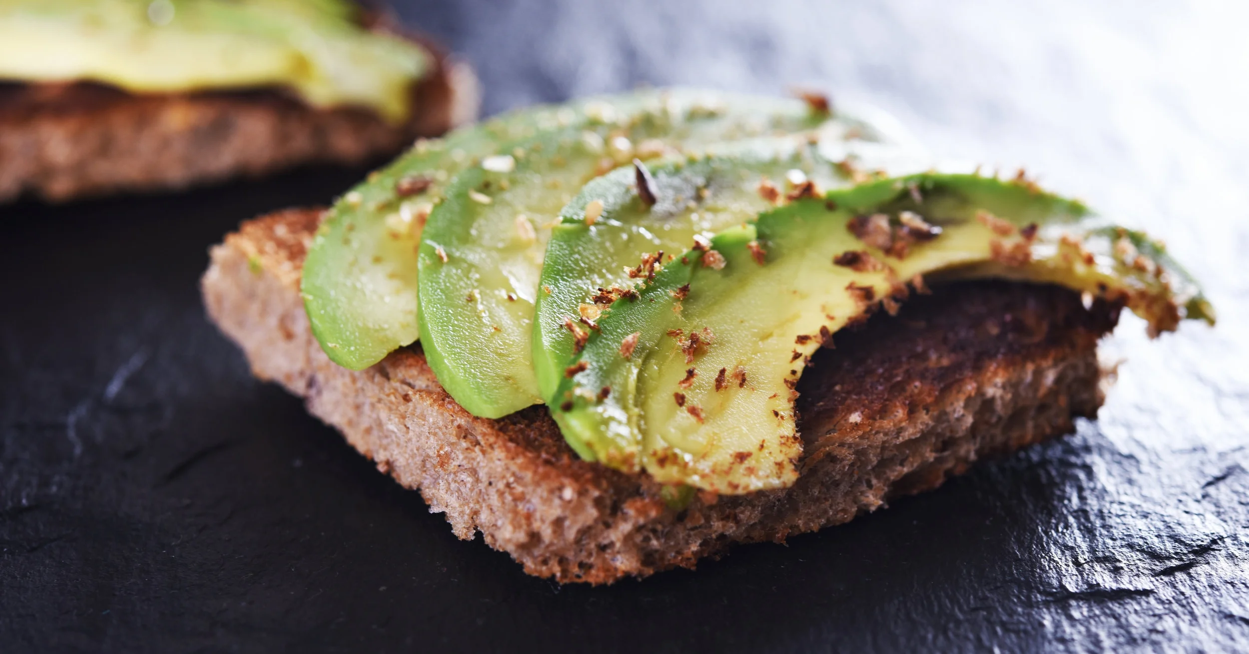 Plant-based breakfast avocado toast, healthy fats and vegan brunch ideas. 