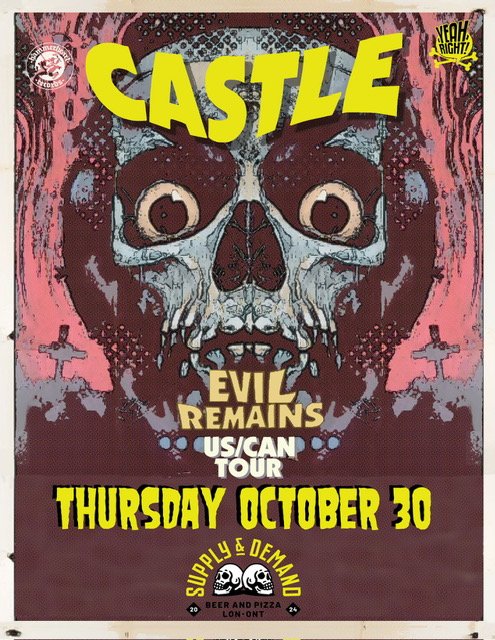 Admit One (1) for Castle Oct 30 2025