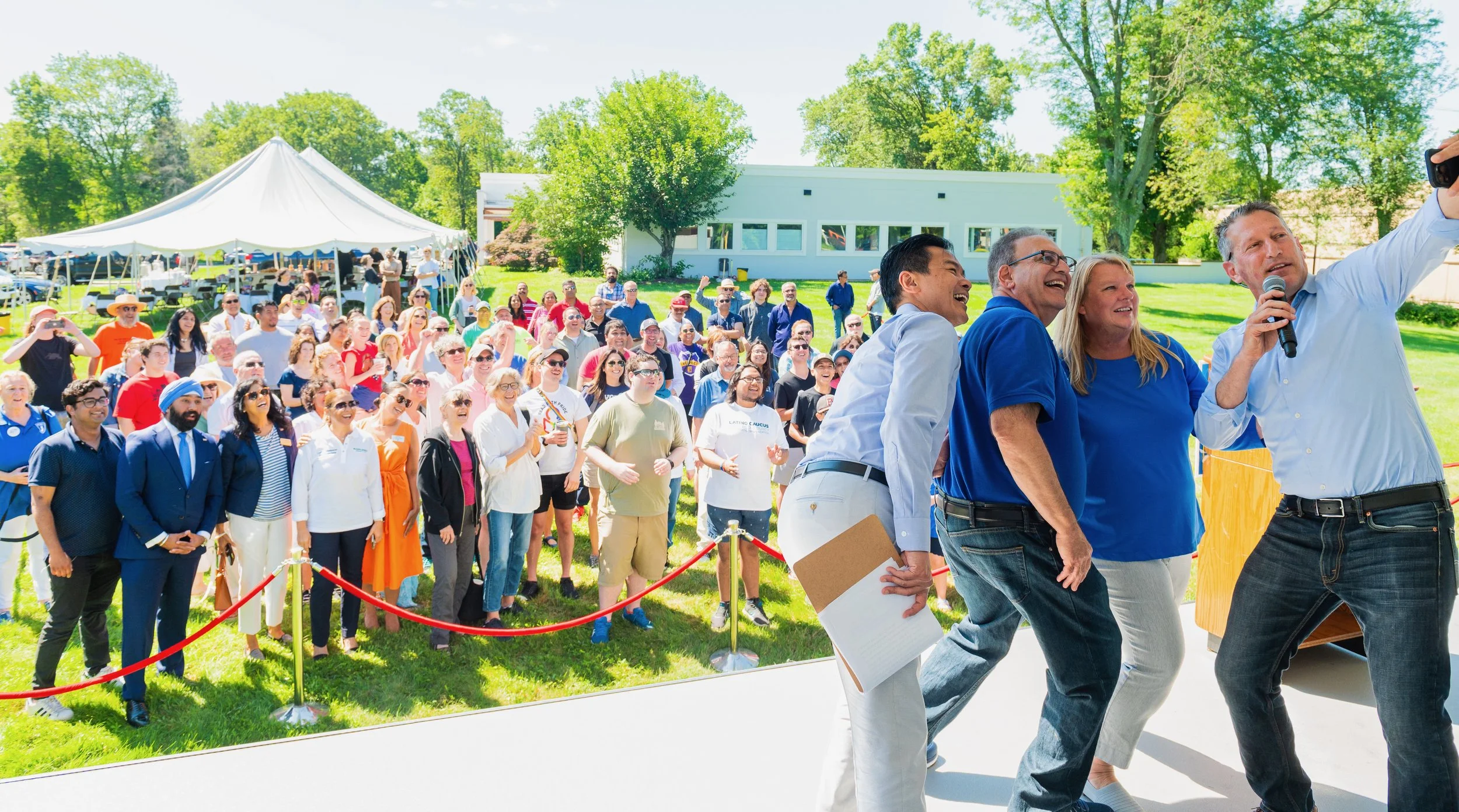 100 Days Out Rally in South Brunswick NJ