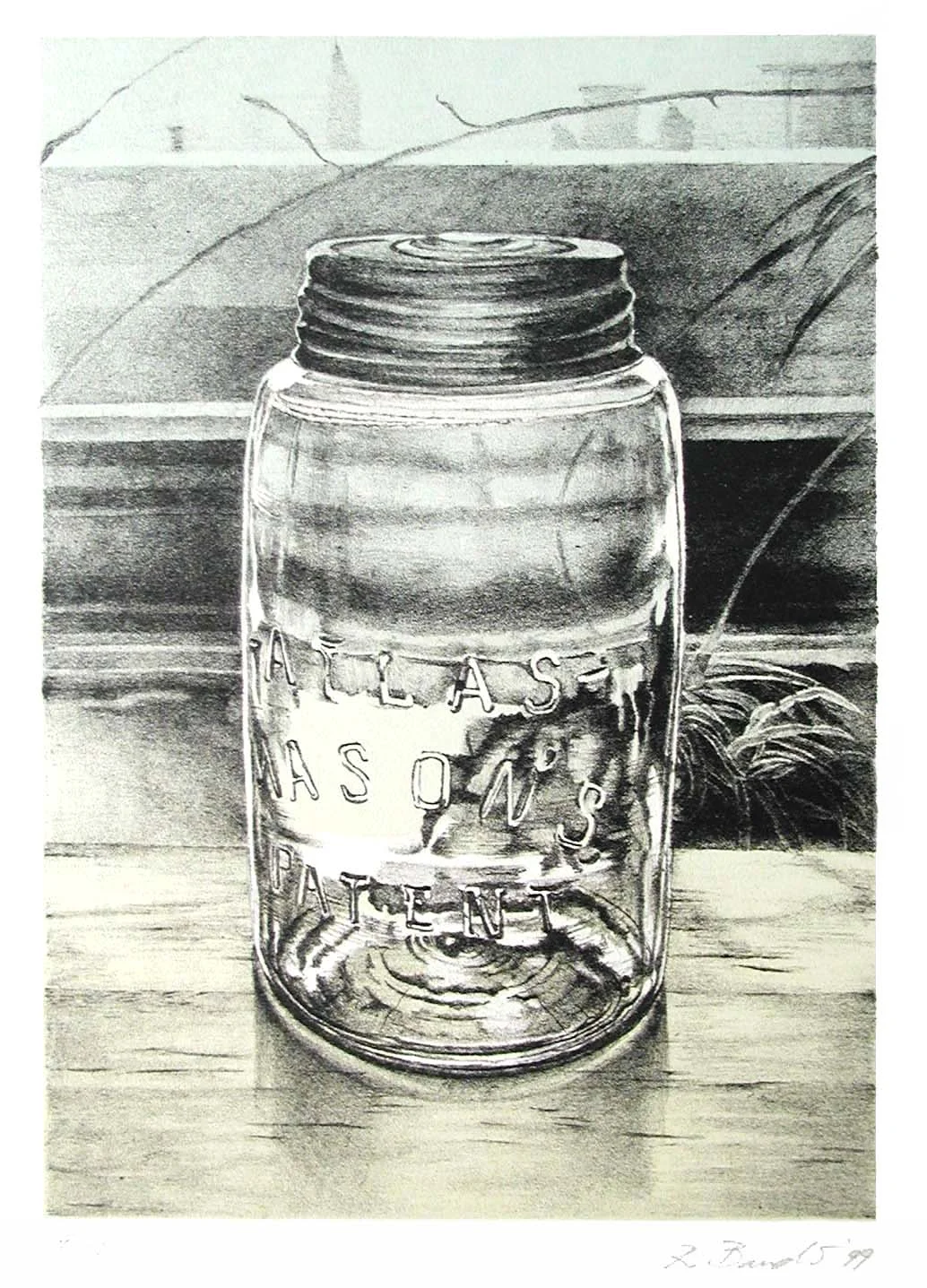 Mason jar / Atlas