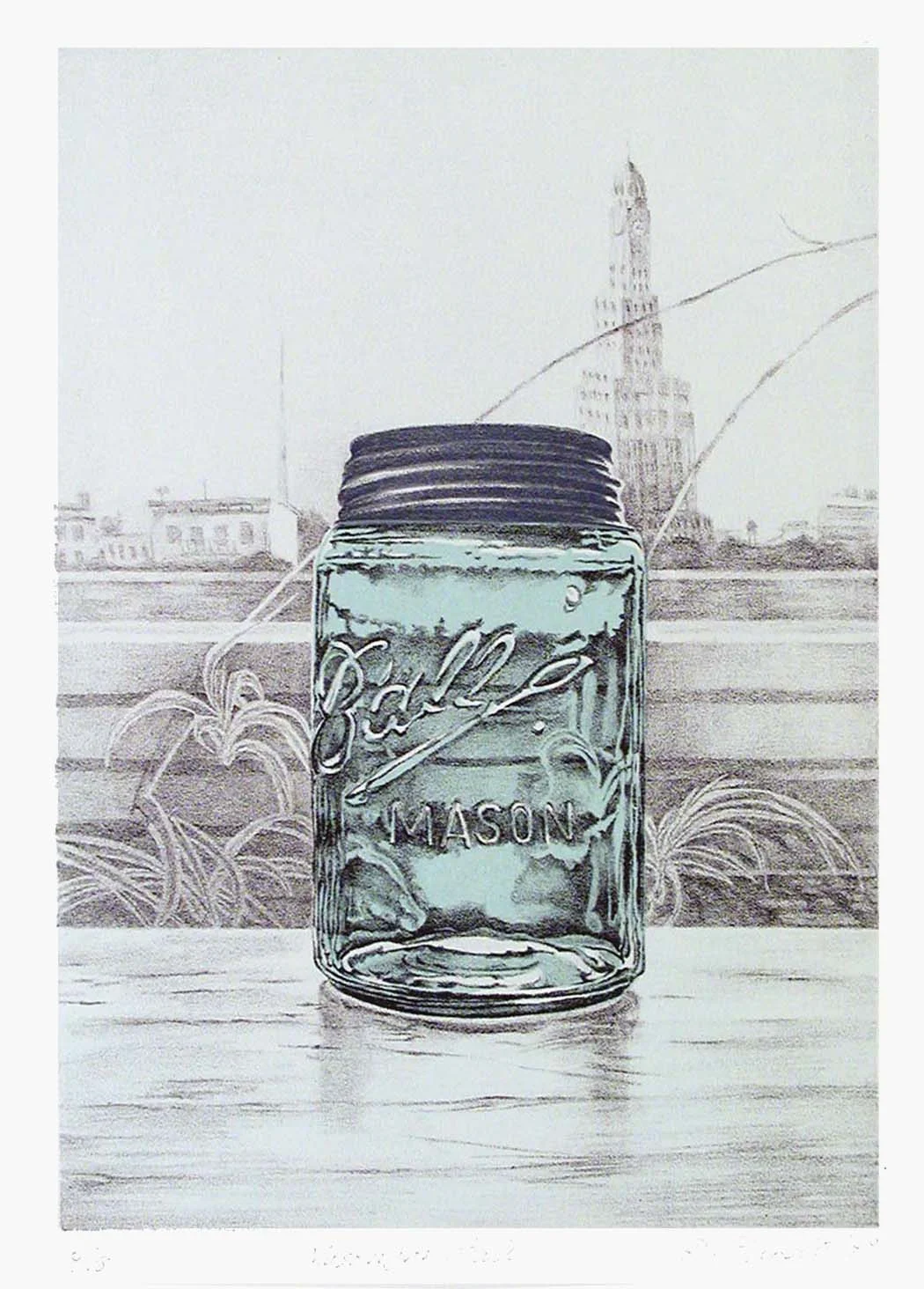 Mason jar / Tower
